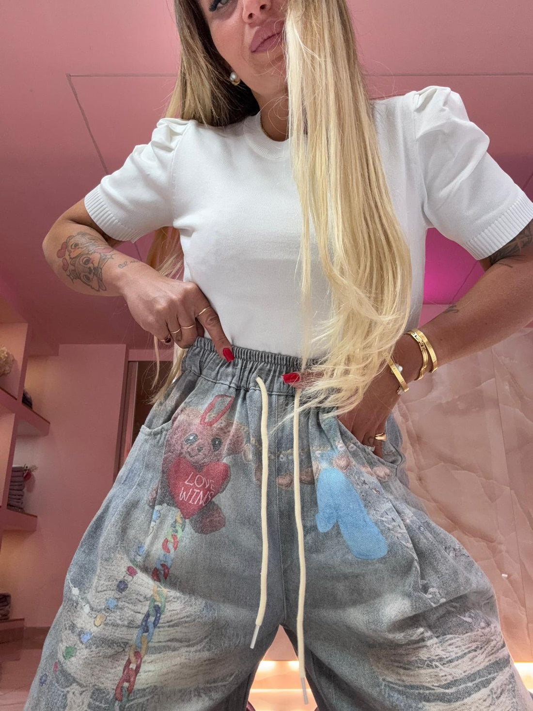 Maglia Filo Per Metà ♥