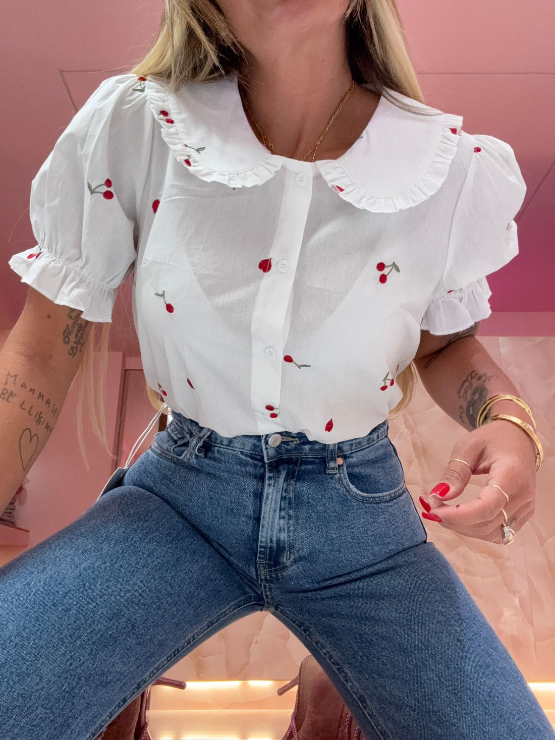 Camicia Bon Ton Ciliegine ♥
