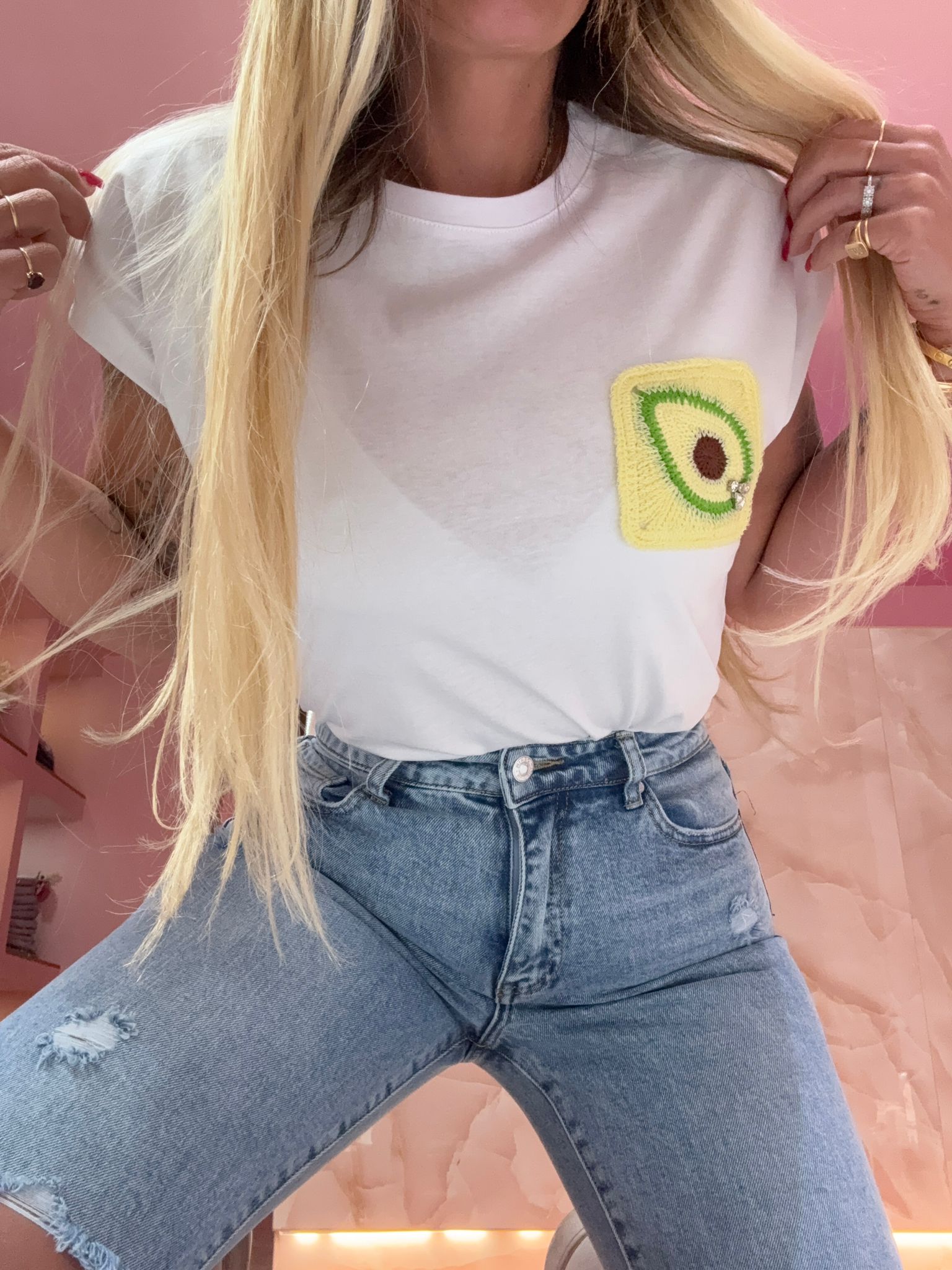 Shirt Limoniamo Bianca e Gialla ♥