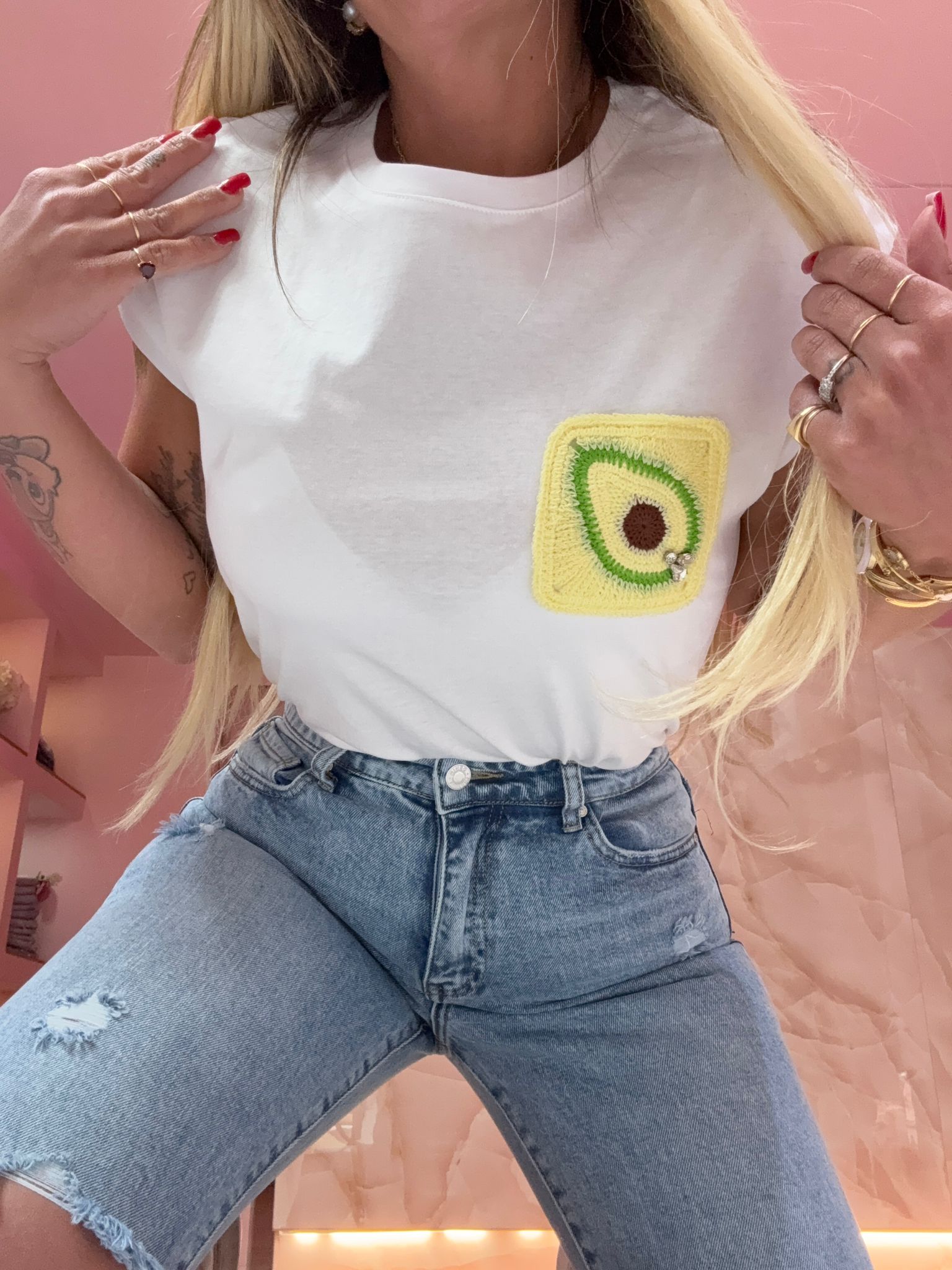 Shirt Limoniamo Bianca e Gialla ♥