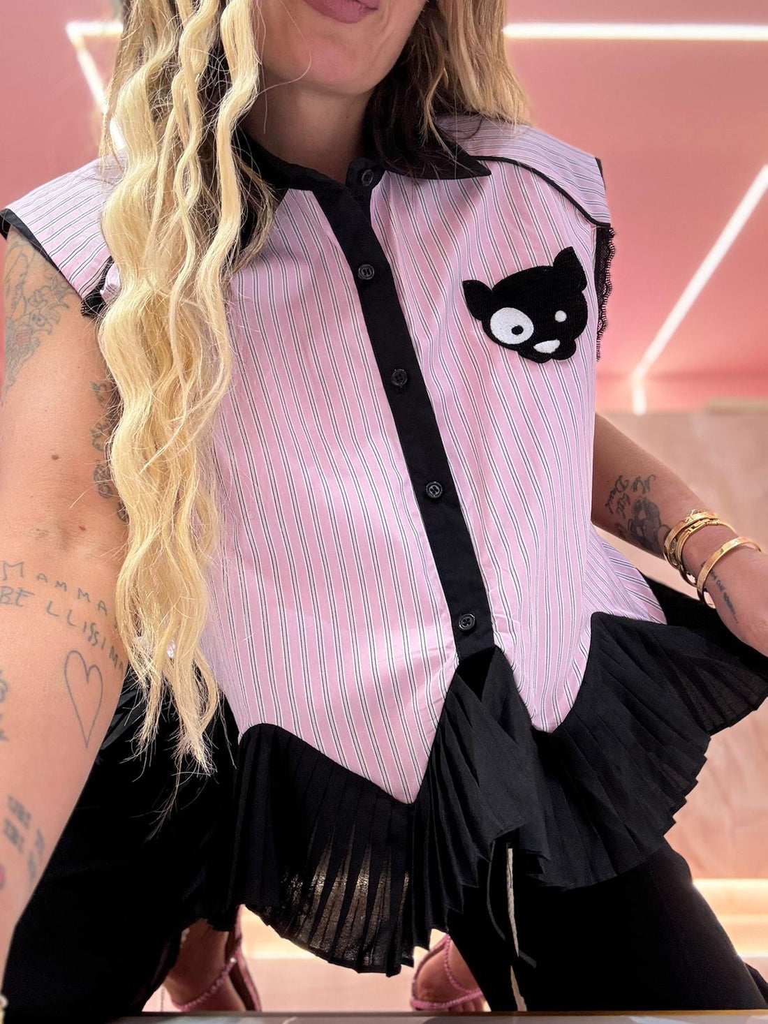Camicia Bau Rosa ♥