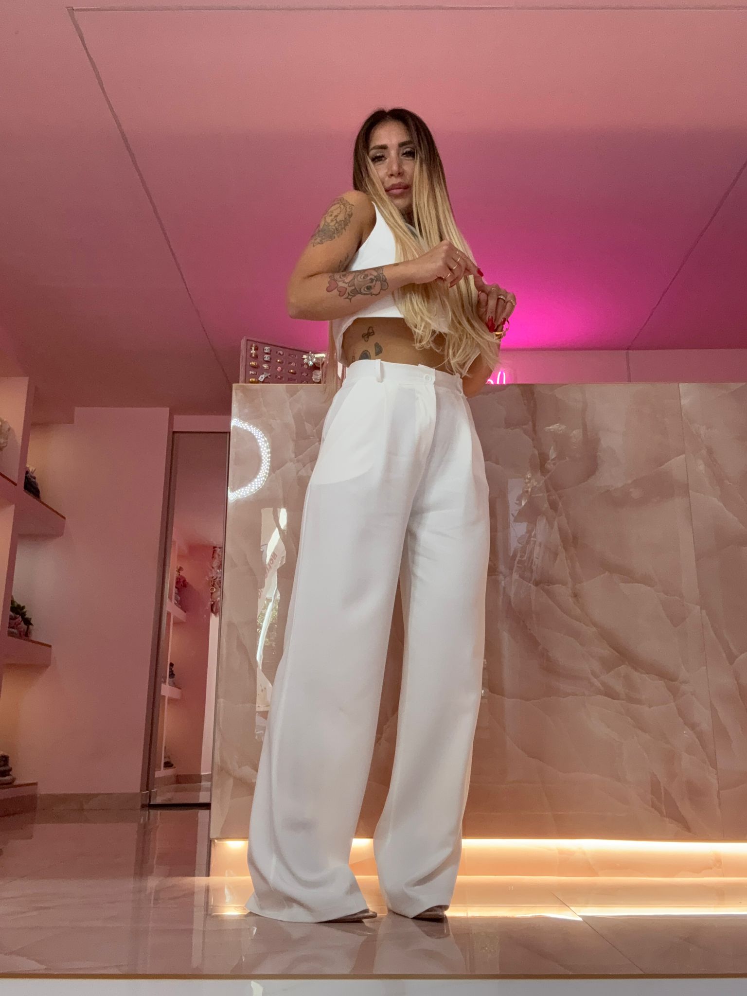 Coordinato Signurine Bianco ♥