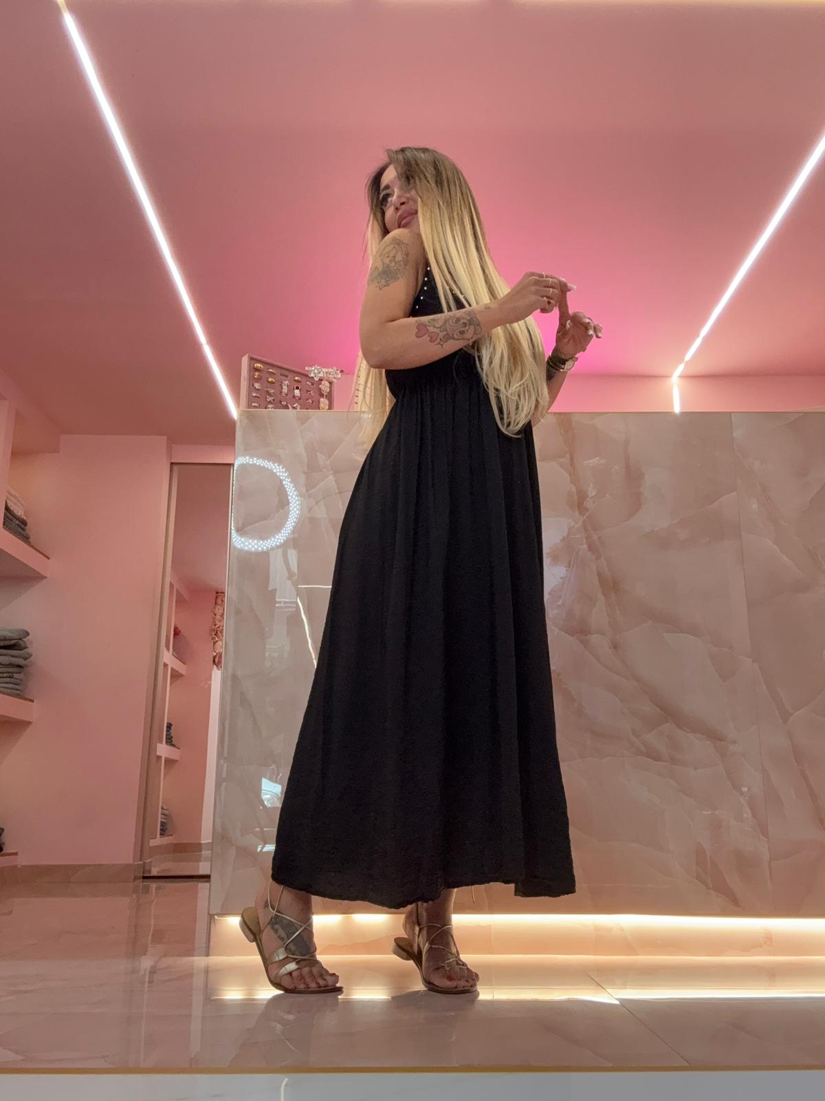 Dress Borchiette Nero ♥
