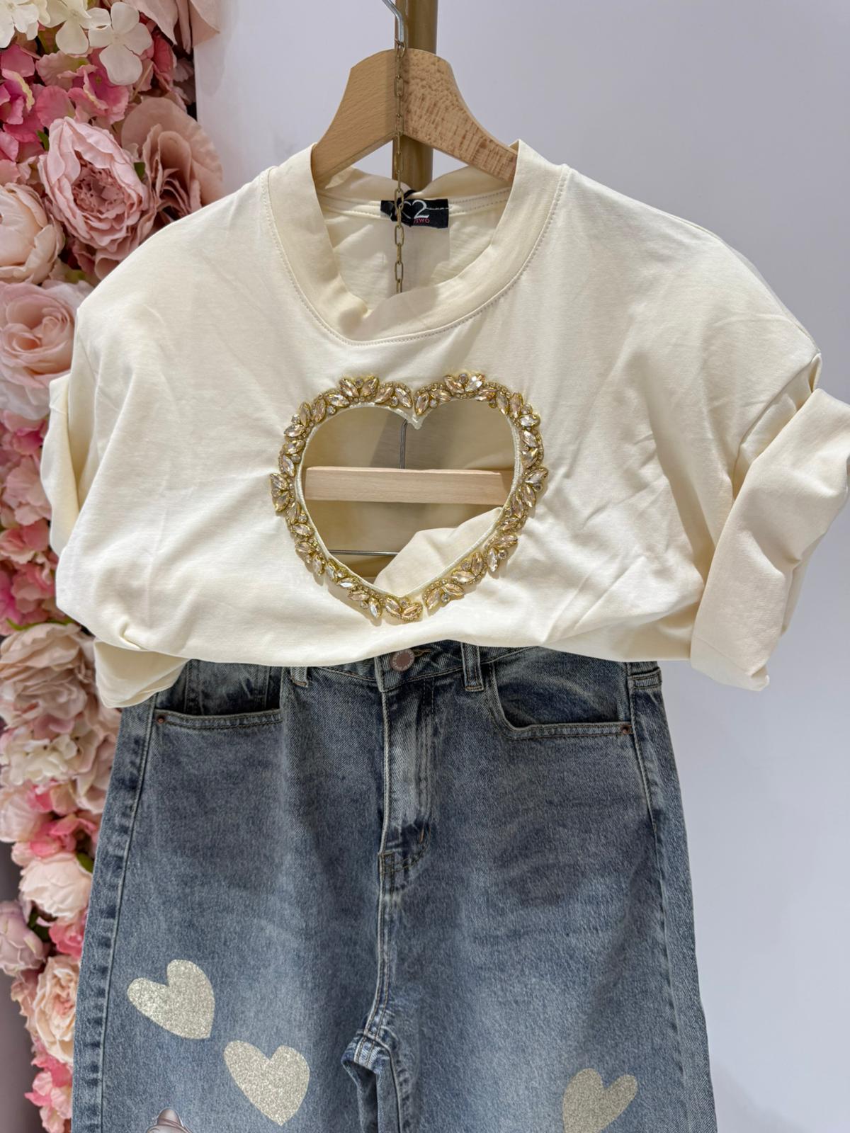 SHIRT HEART BURRO SALDI