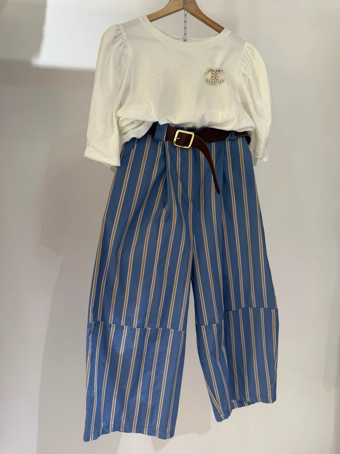 Pantalone Benjamin Righe Celestone ♥