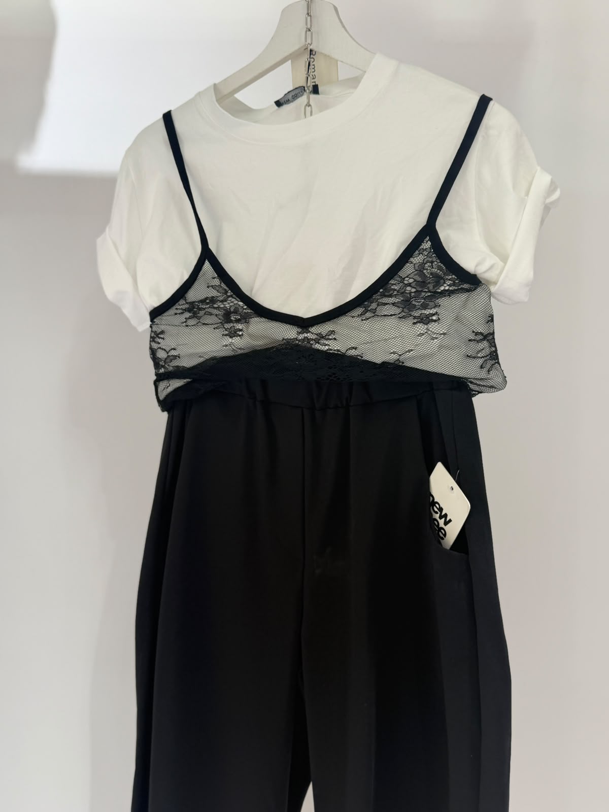 SHIRT PIZZO NERA