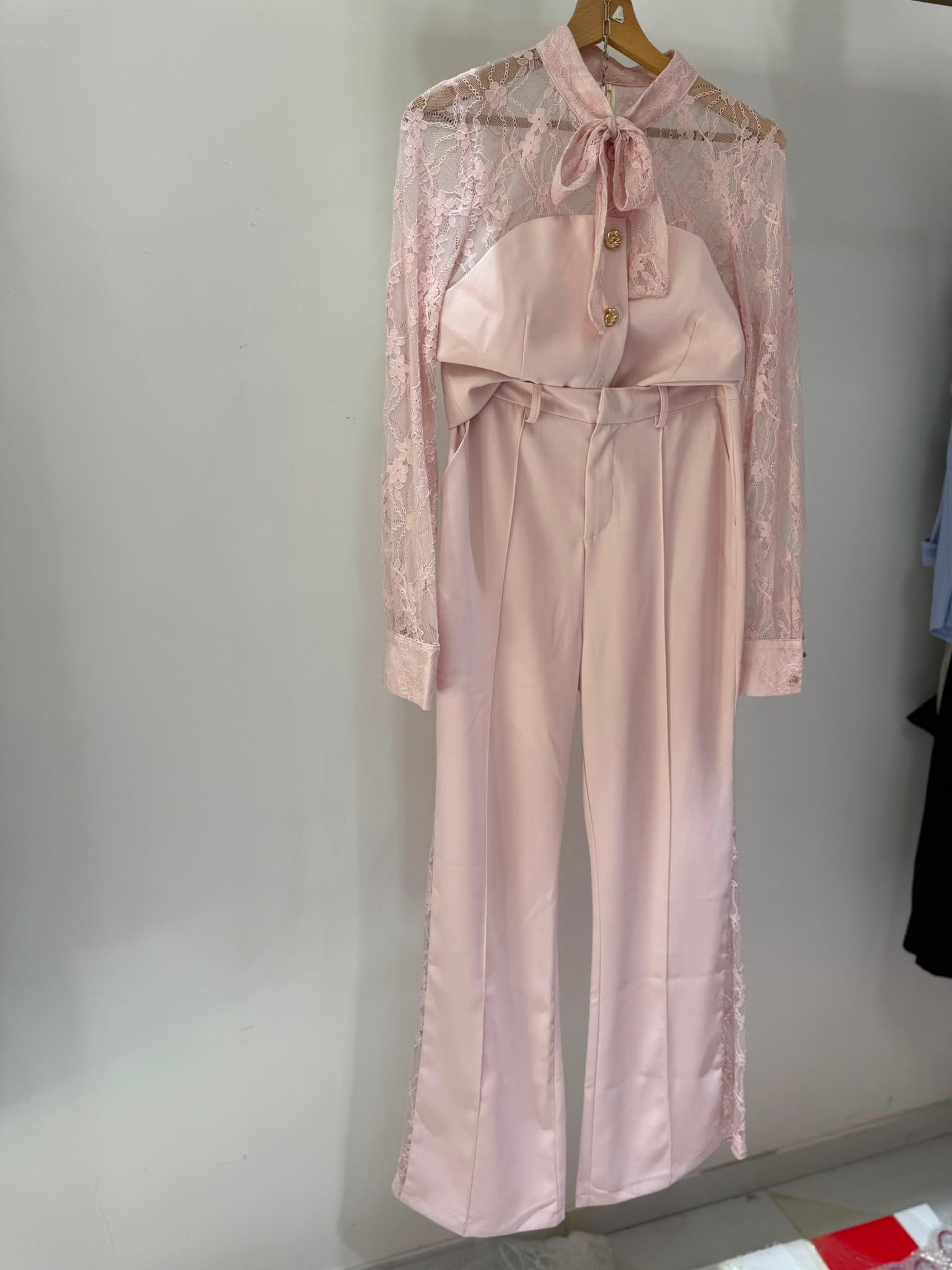 Coordinato peonia ROSA CHIC