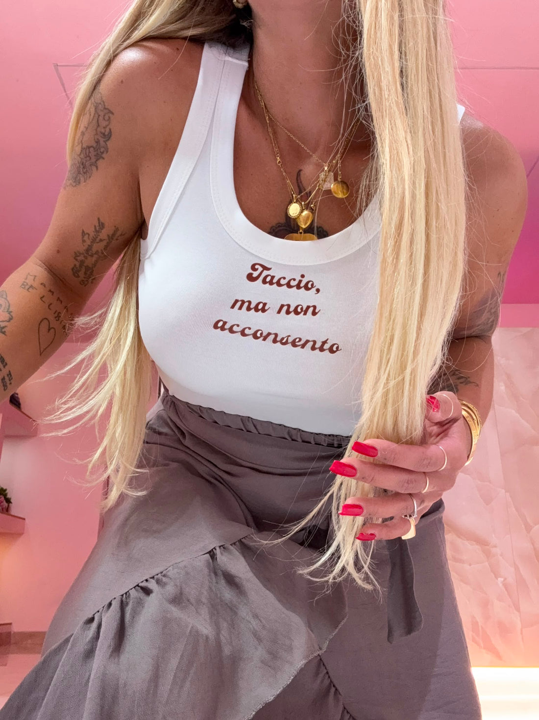 Canotta Non Acconsento ♥