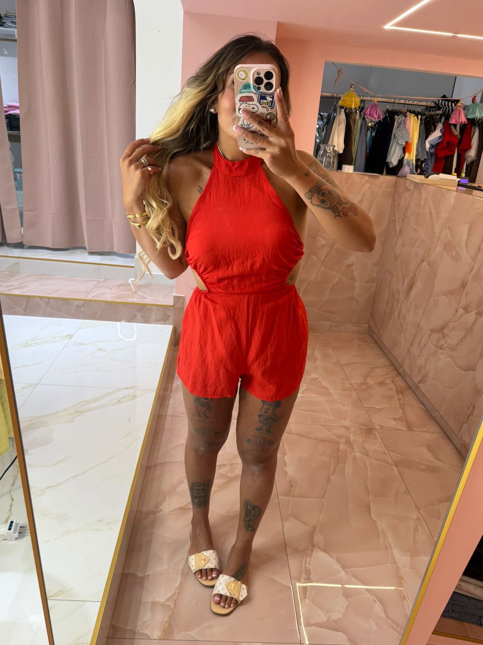 Salopette Low Cost Red ♥