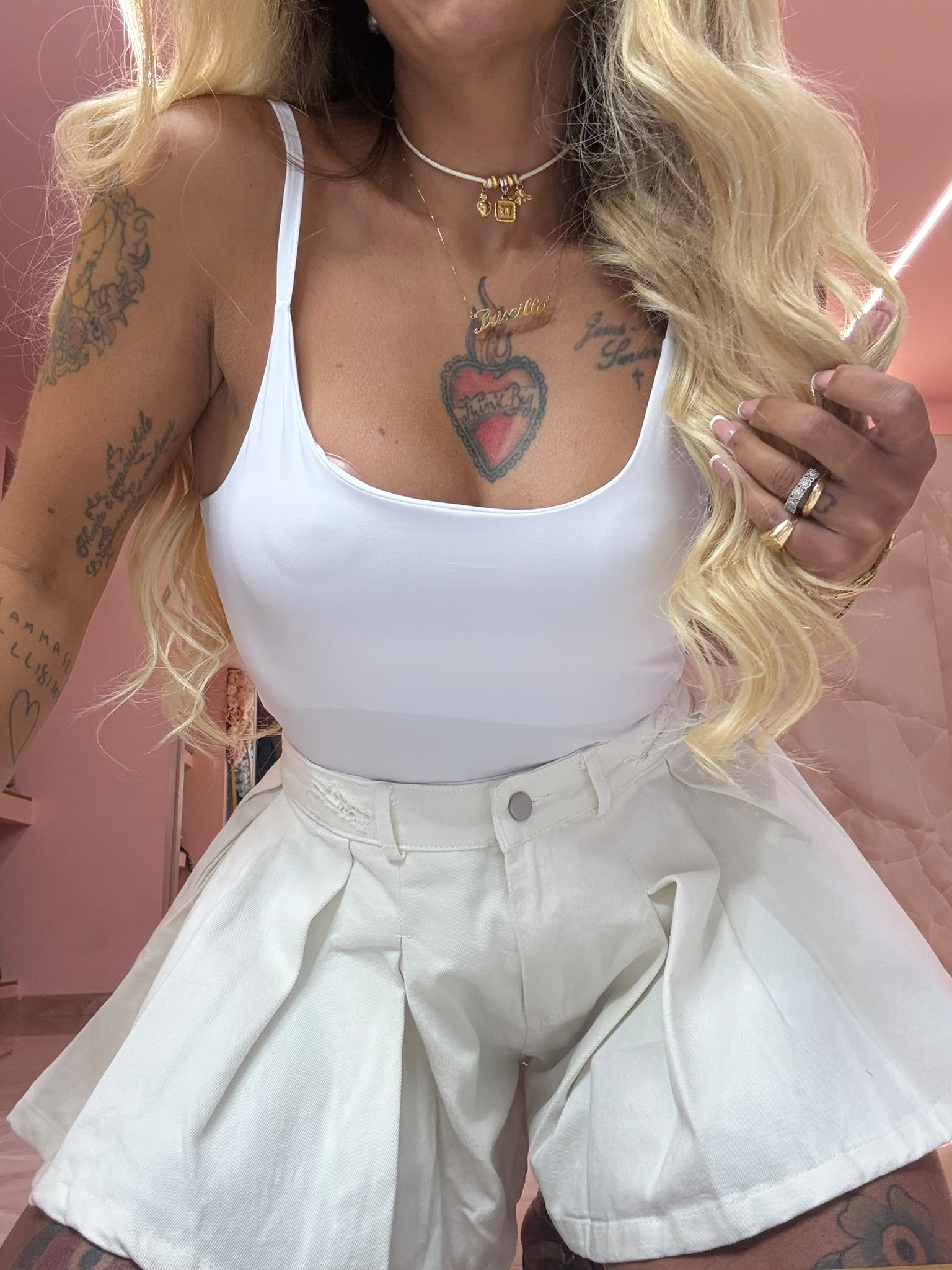 Body Lycra Bianco ♥