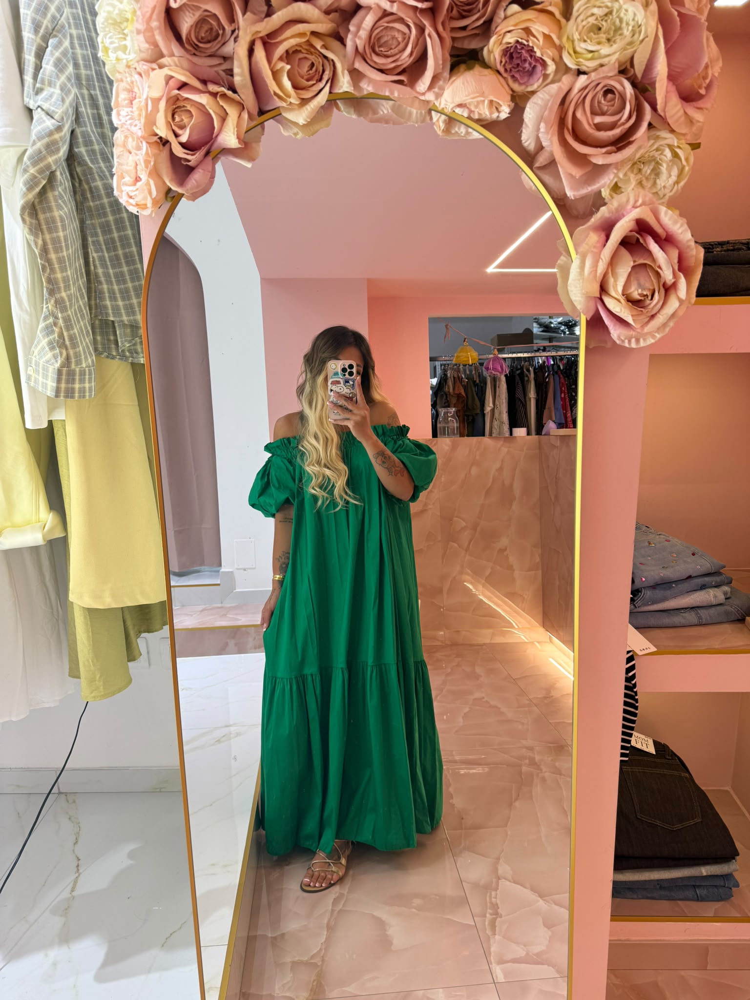 Vestito Incanto Verde Gucci ♥