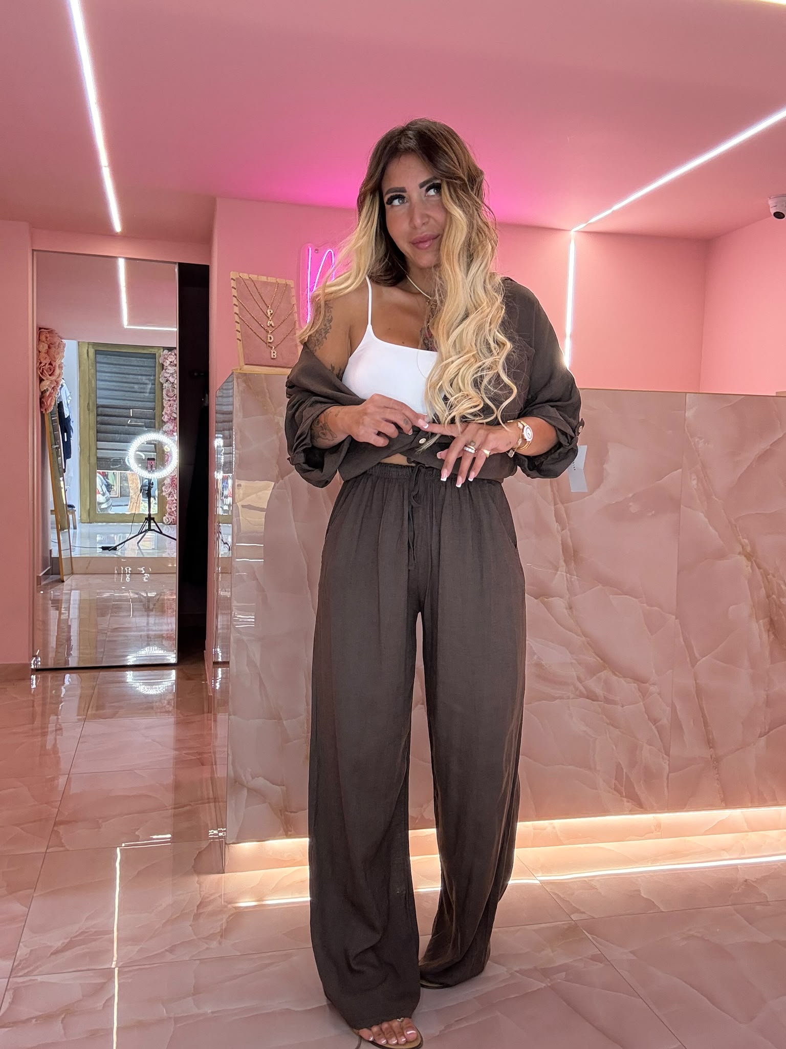 Coordinato di Lino Con Lina Marrò ♥