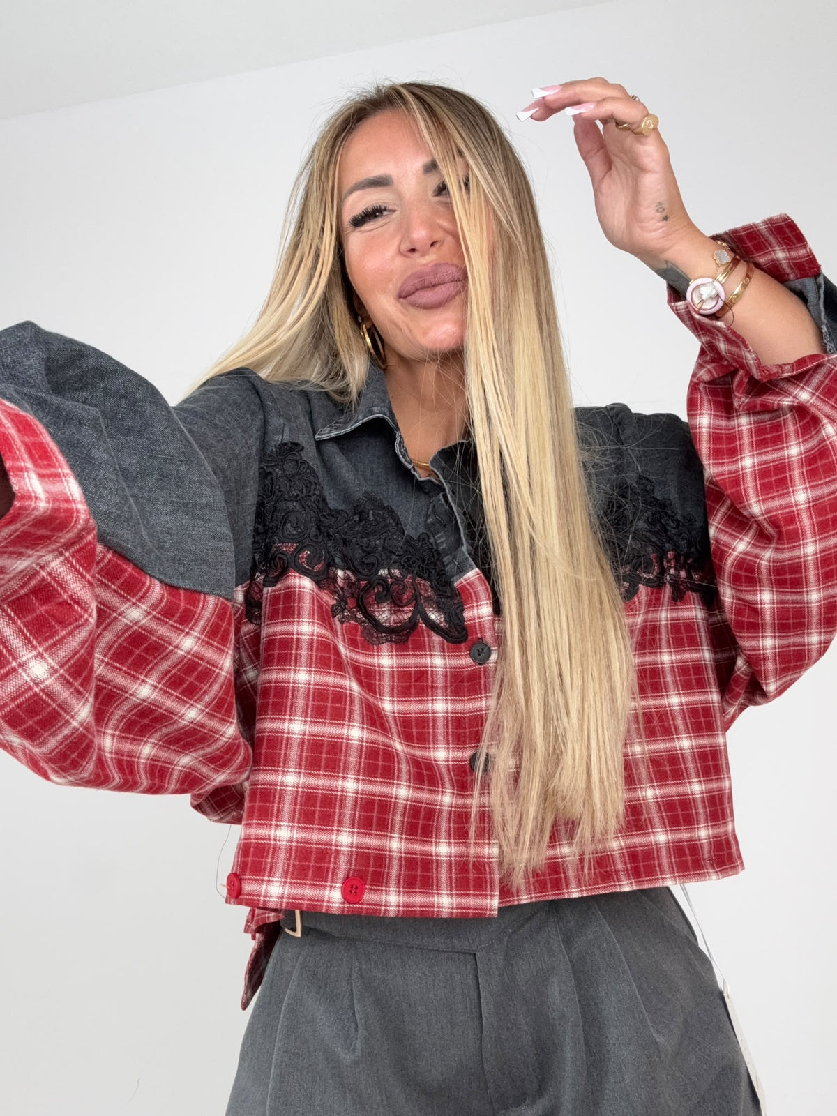 Camicia Pretty Dubble Red ♥