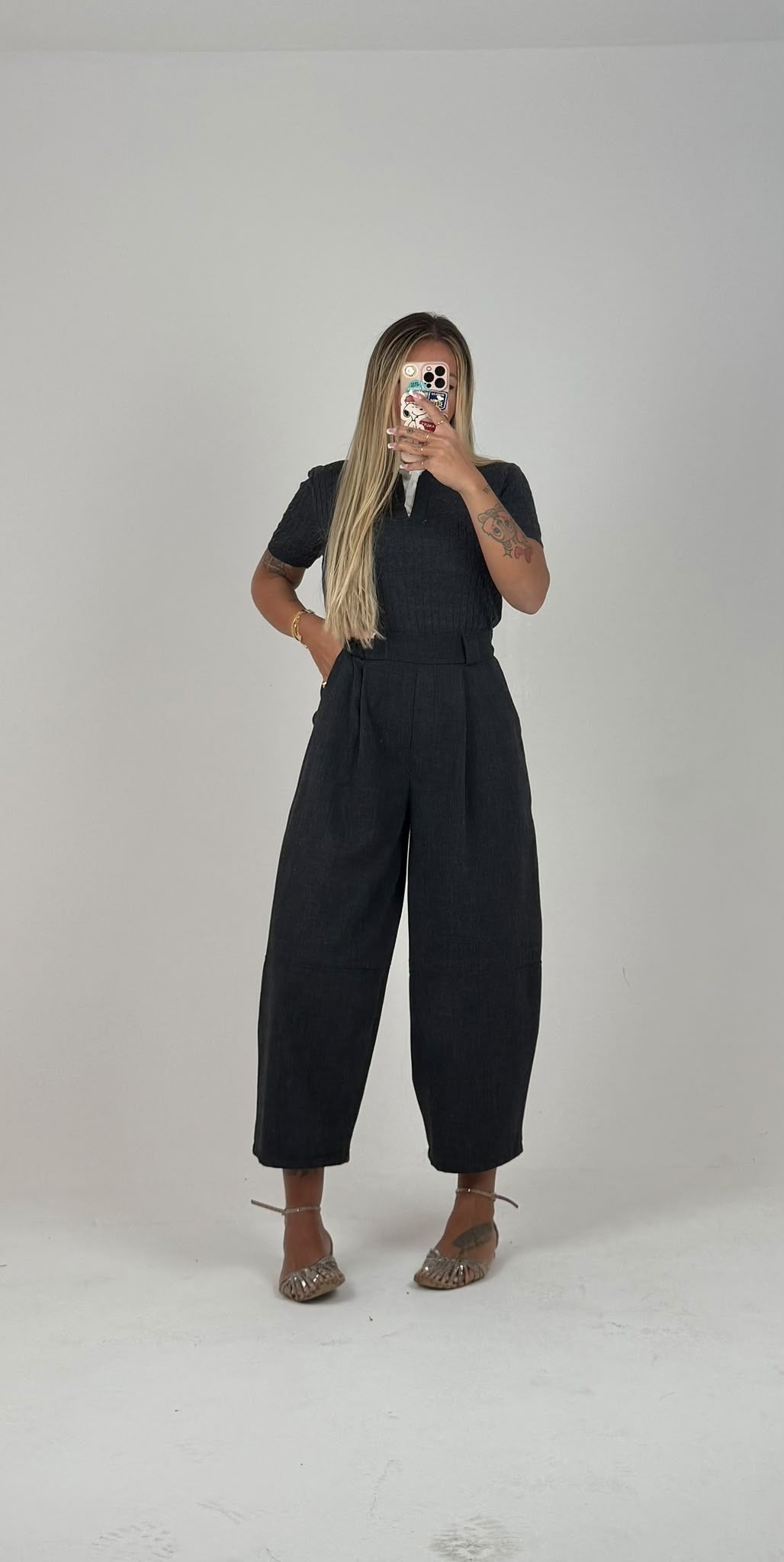 Pantalone Benjamin Grigio Nido D&