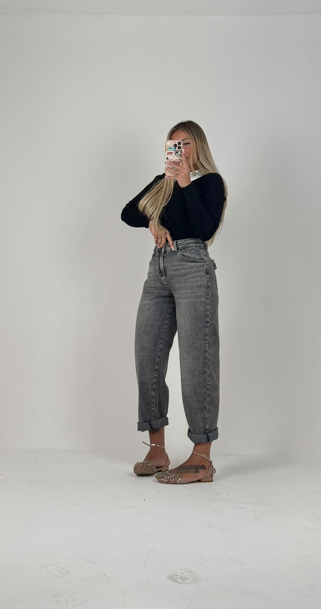 Denim Grigio Basic Soft ♥