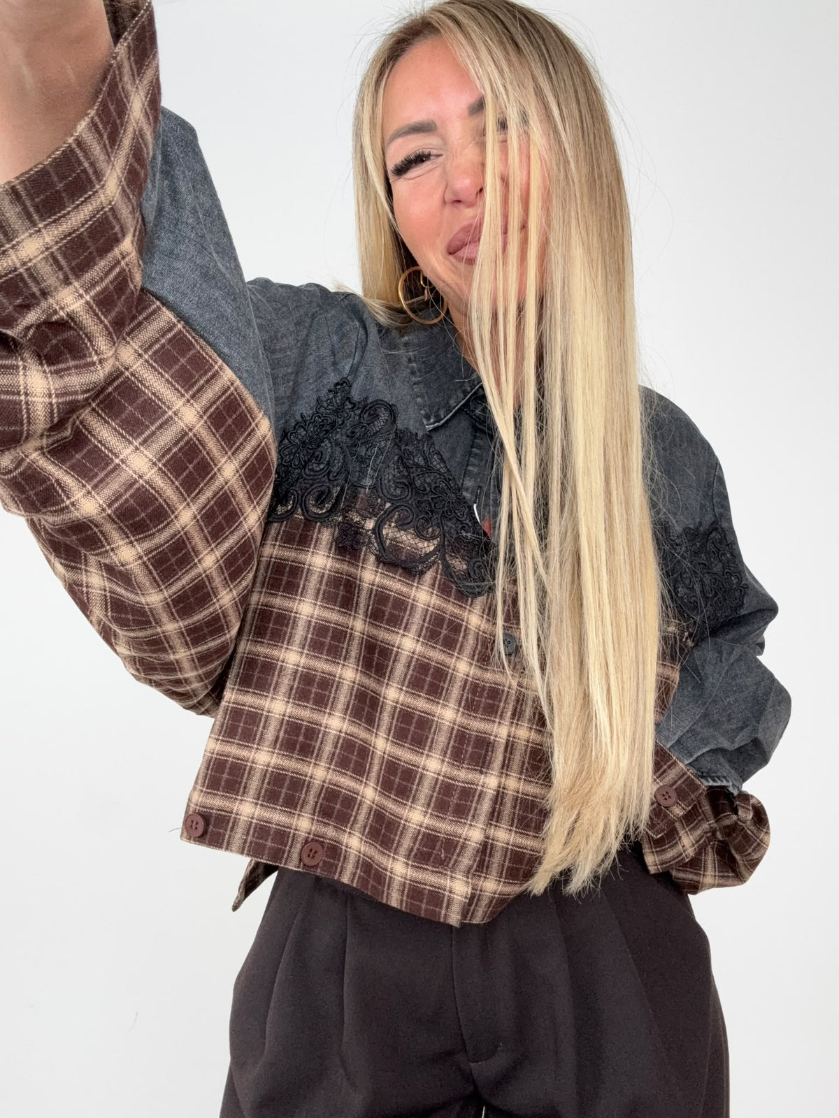Camicia Pretty Dubble Marrò ♥
