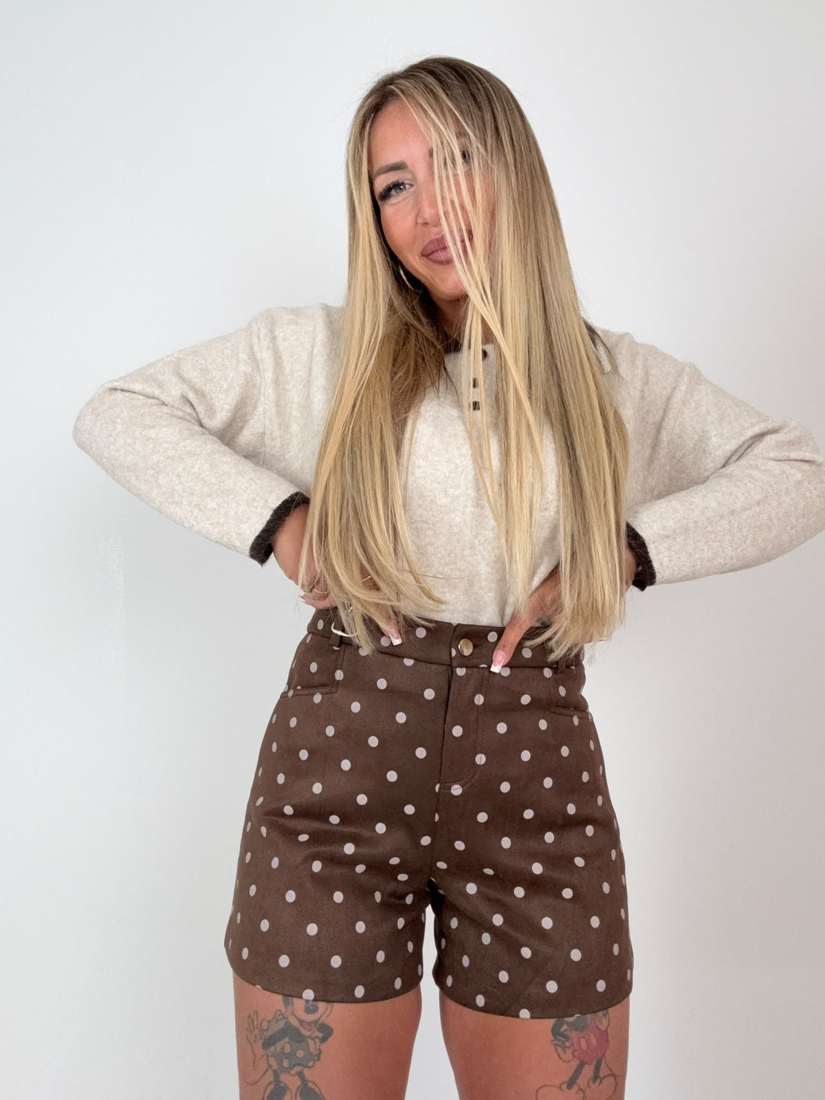 Pantaloncini Pois Nel Cuore ♥