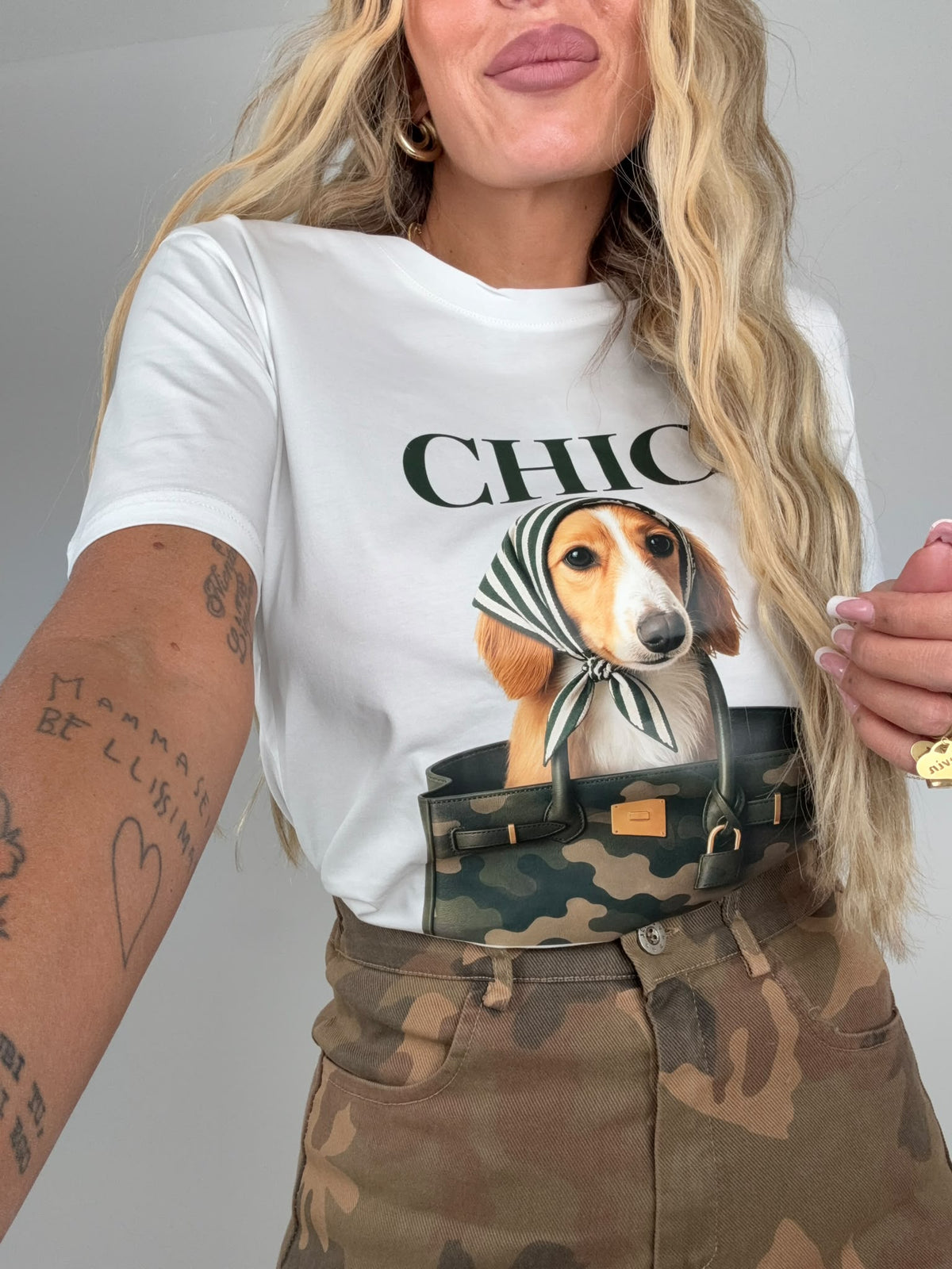 Shirt Cagnolino Mimetico ♥