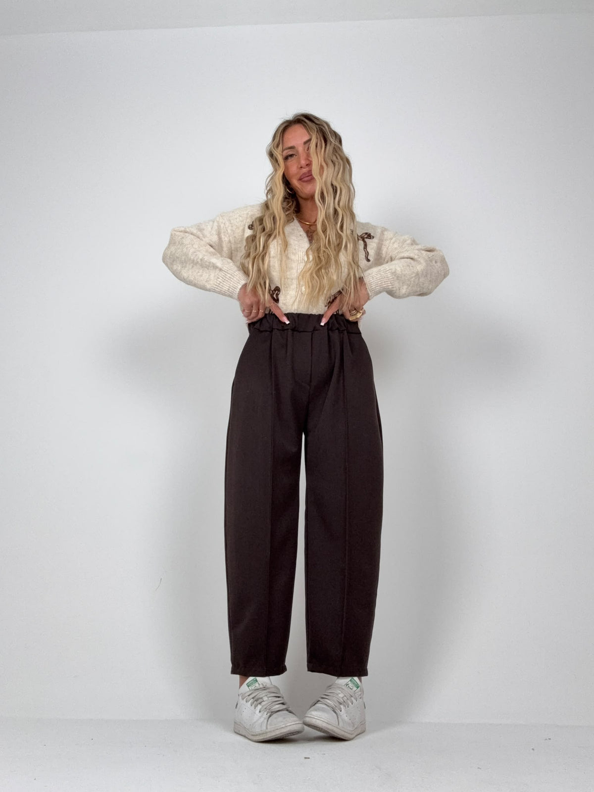 Pantaloni Heart Marrò ♥