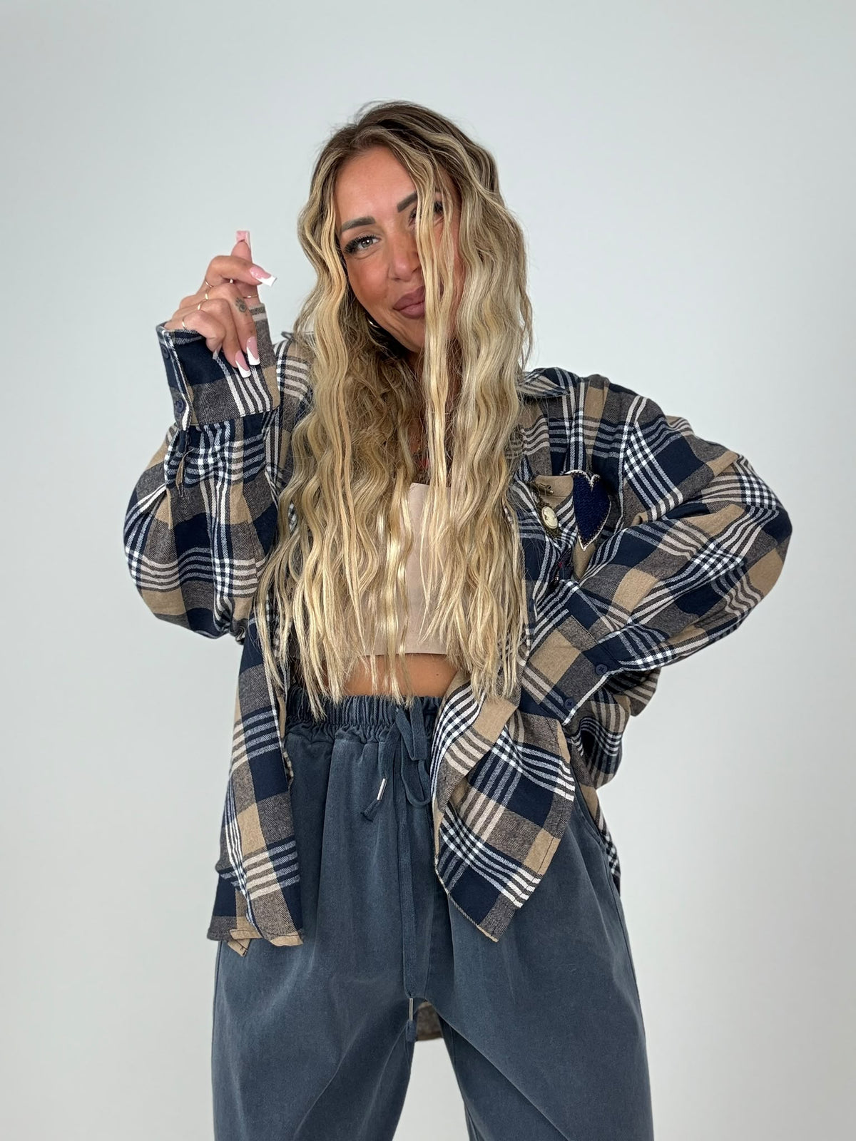 Camicina Denim Corazon ♥