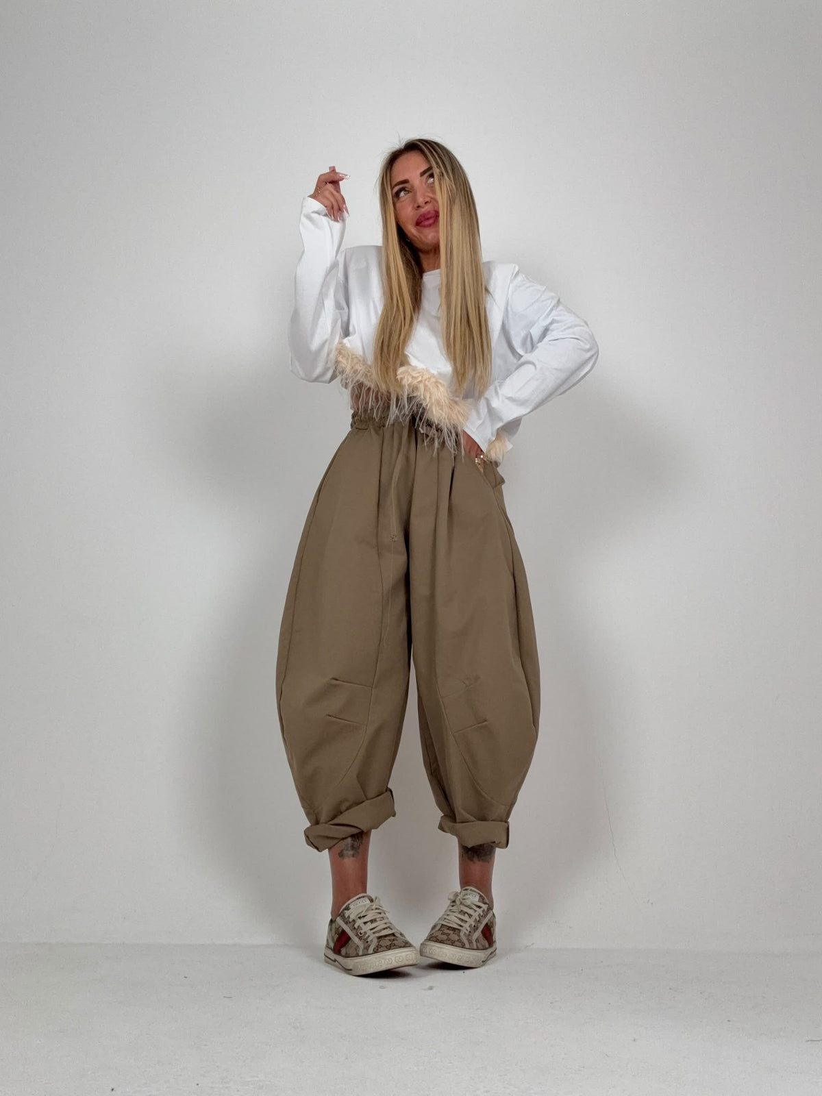 Pantalone Gemmy Beige ♥