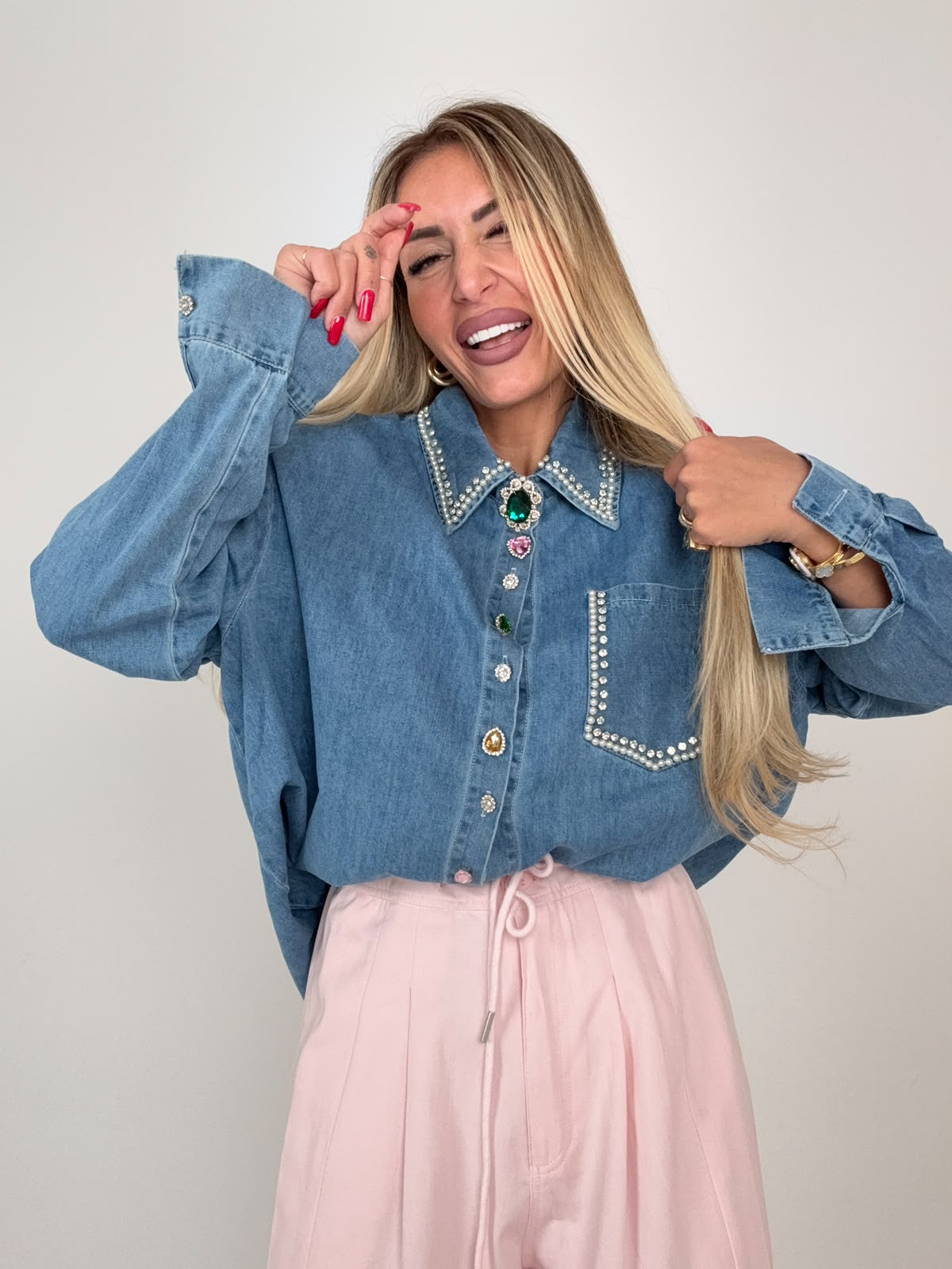 Camicia Denim Diadema ♥