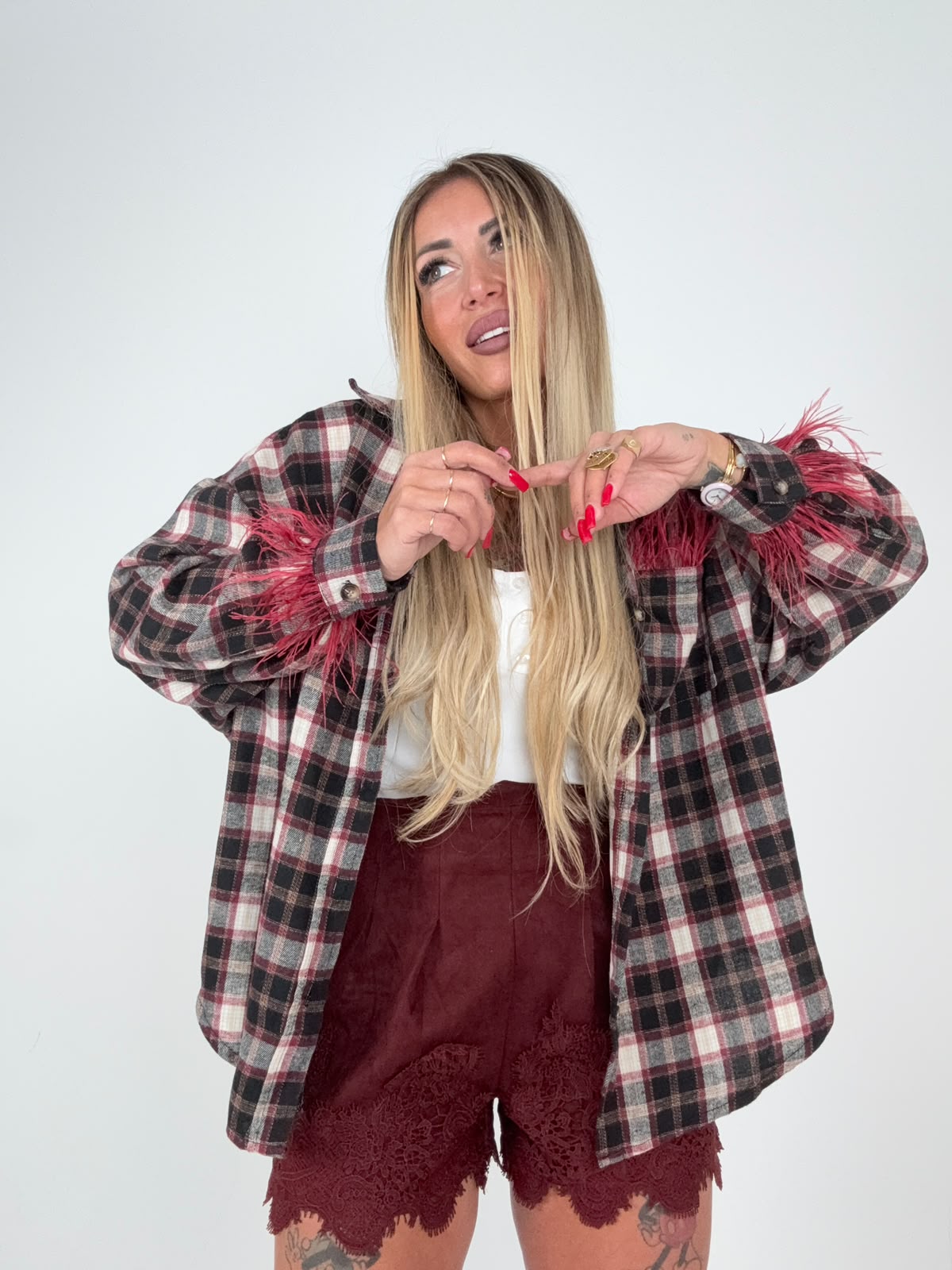 Camicia Vino & Capricci Bordeaux ♥
