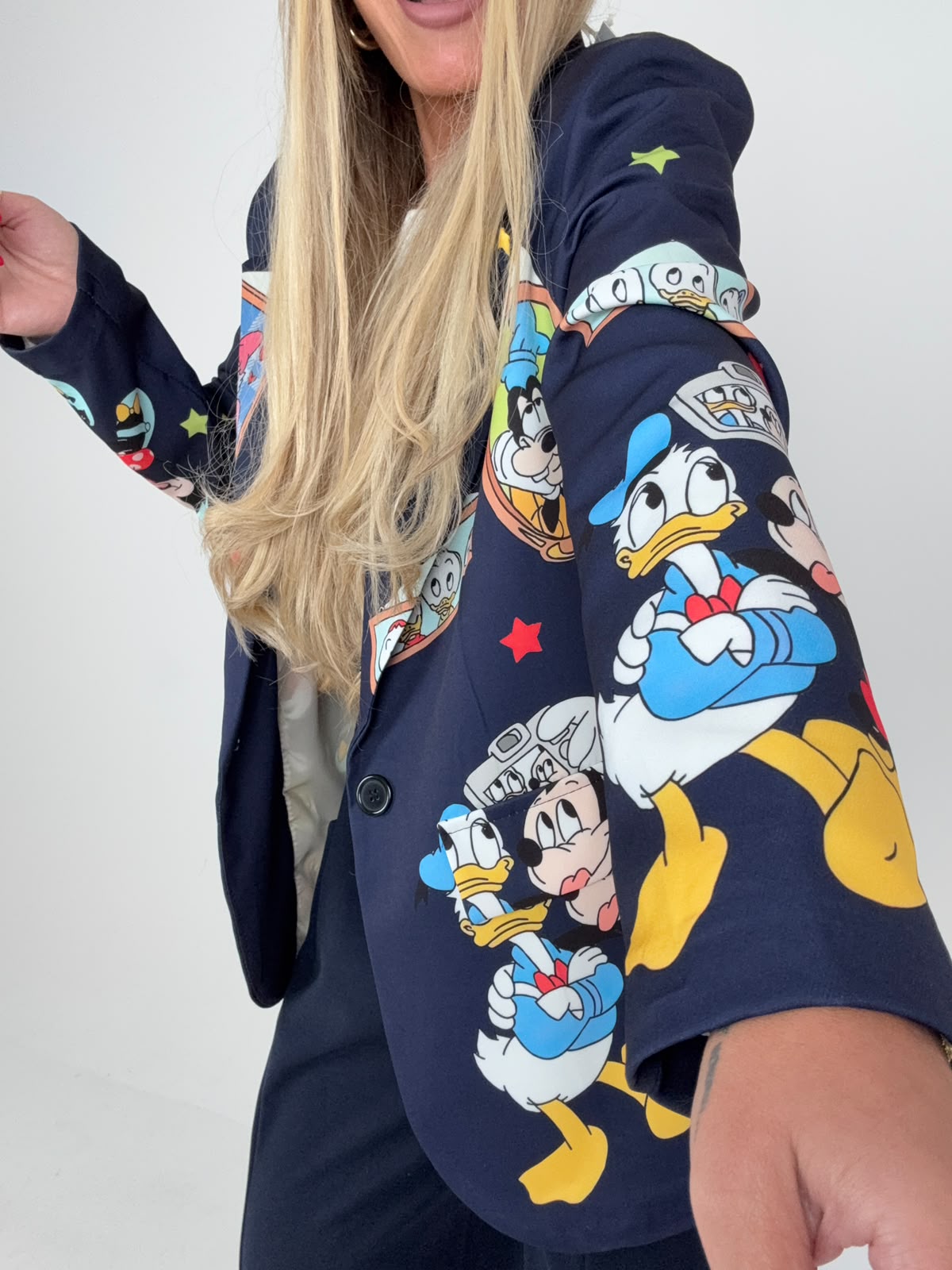Giacca Cartoon In Love Blu Navy ♥