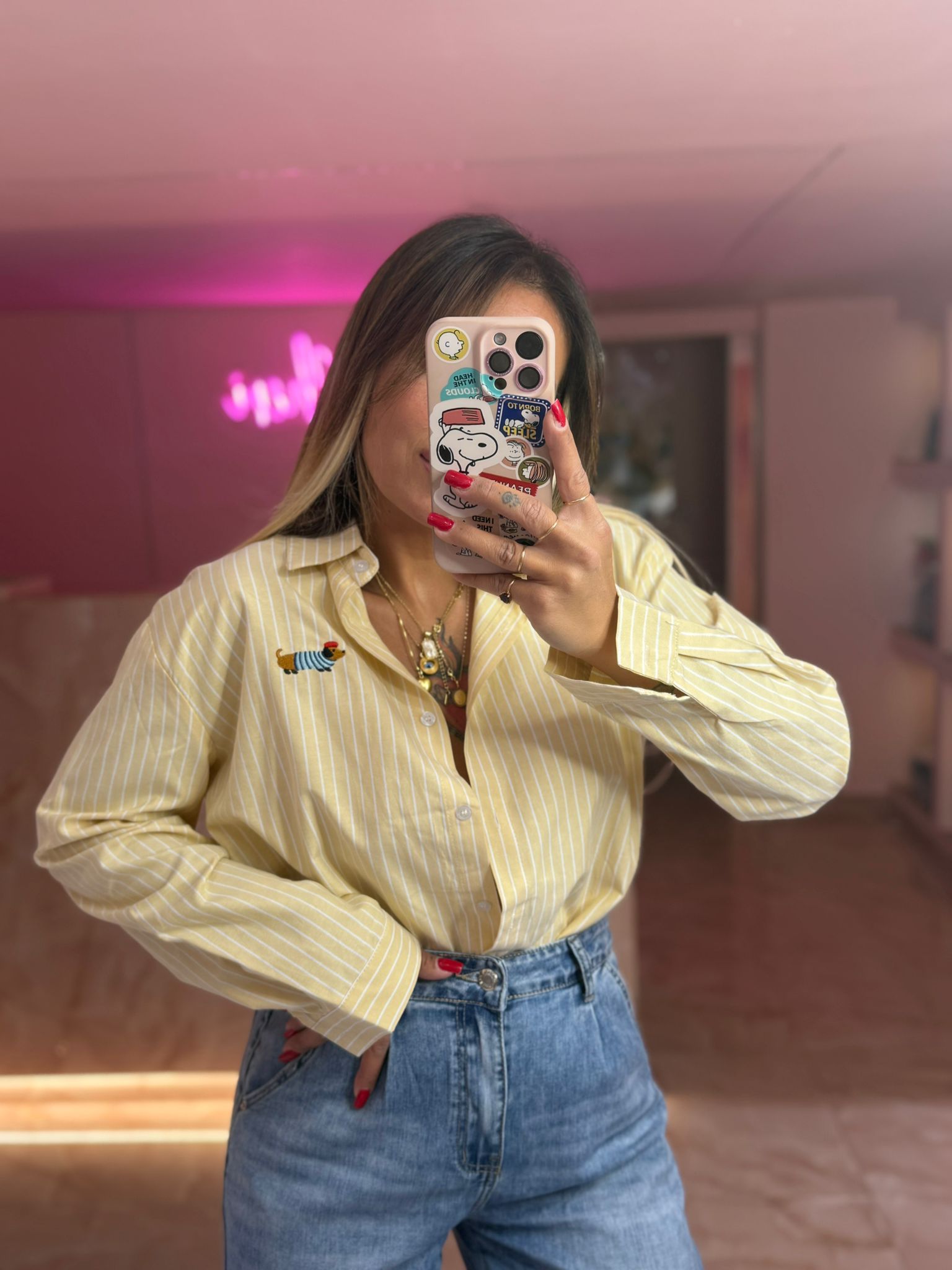 Camicia Per Bassotte Gialla ♥