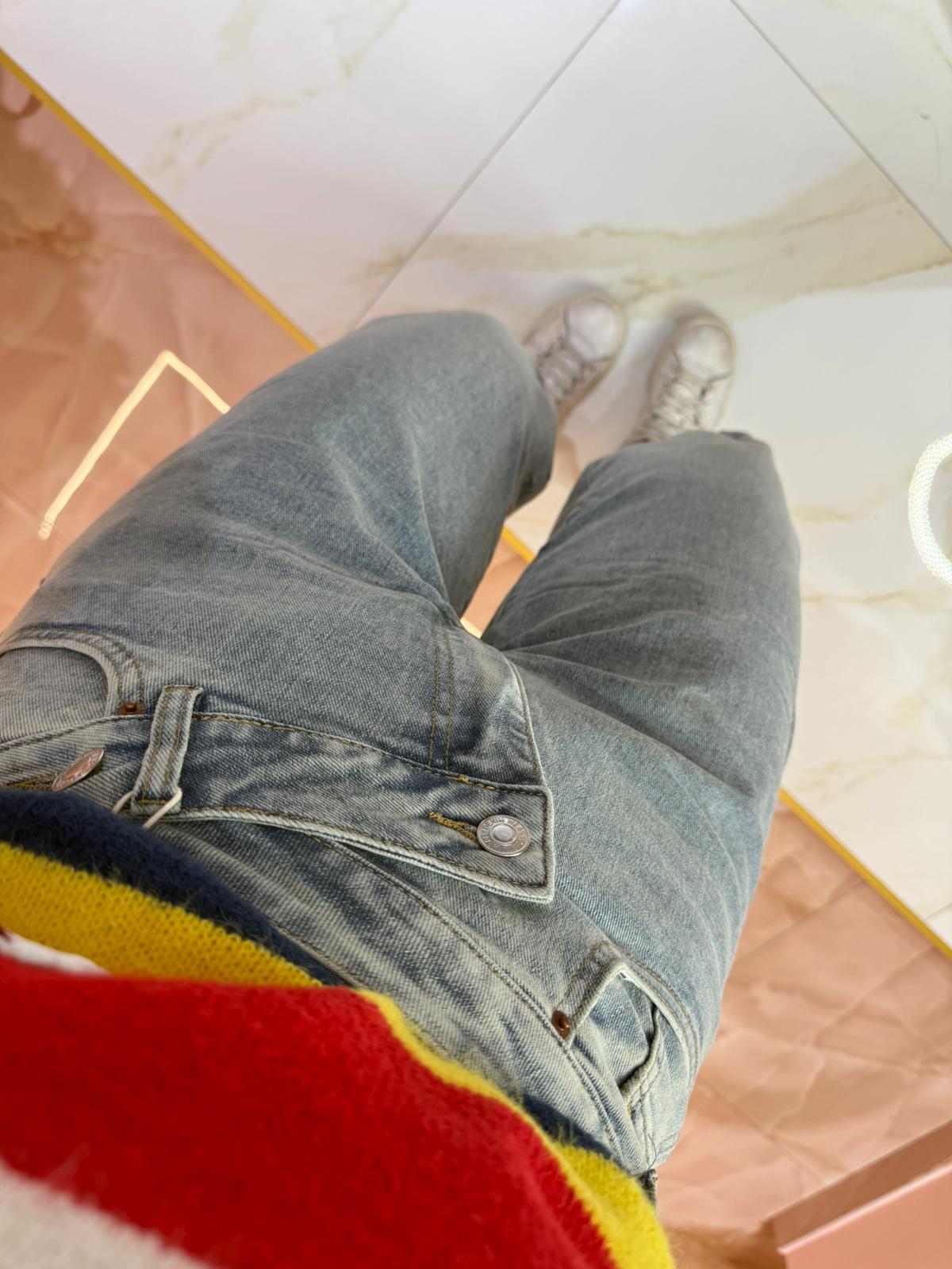 Jeans Asimmetrico Mood Zara ♡
