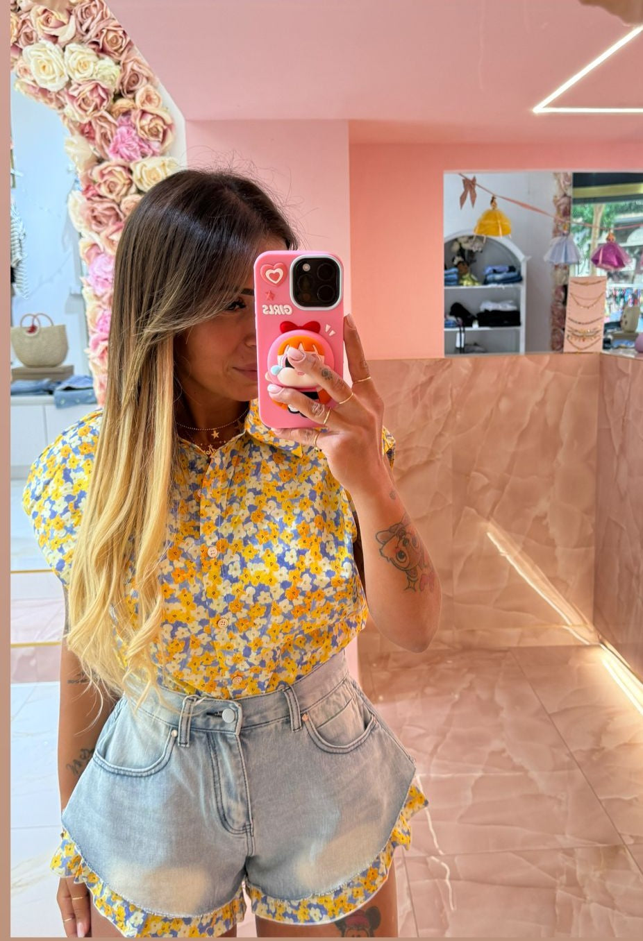 Coordinato Fiorellini ♥