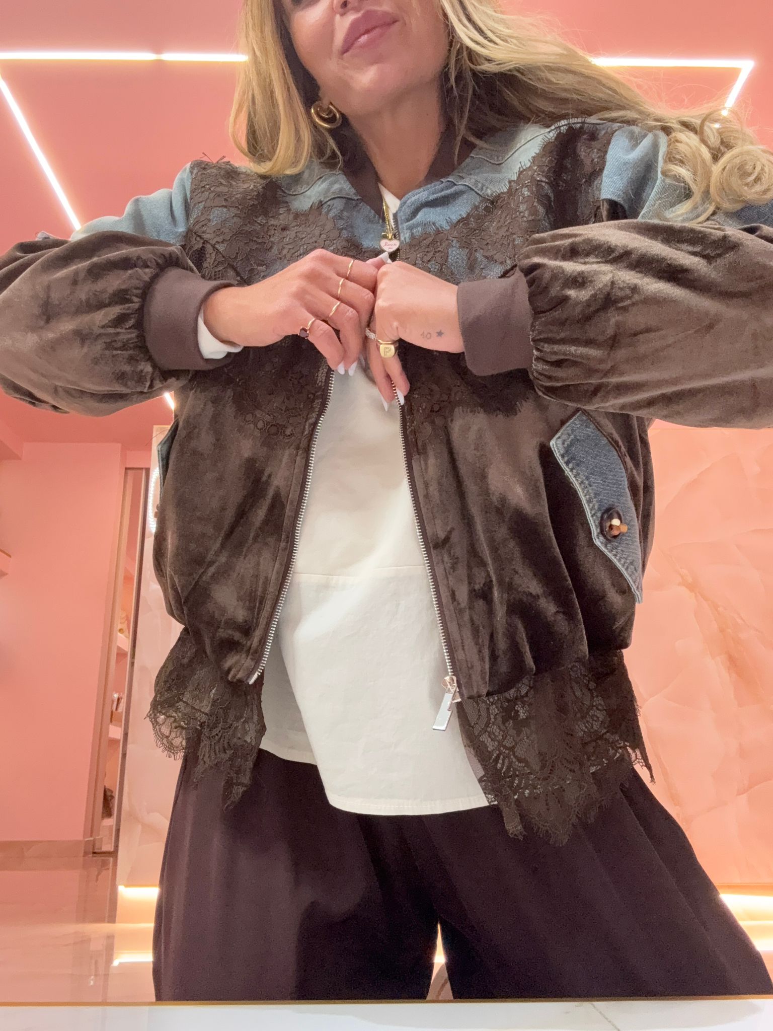 Piumino Velluto & Jeans ♥