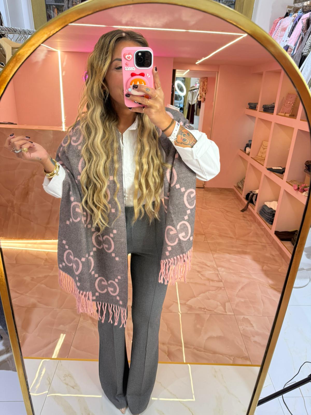 Pantaloni a Zampa Ginnici Grigi ♥