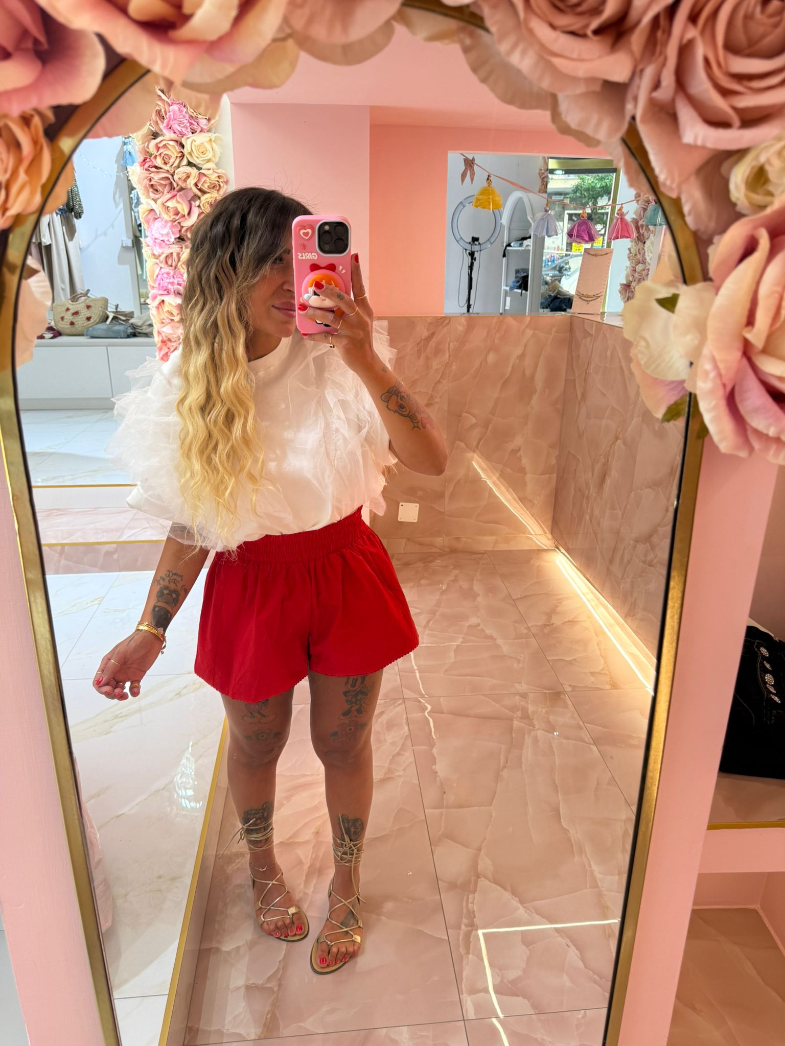 Short Romantico Red ♥