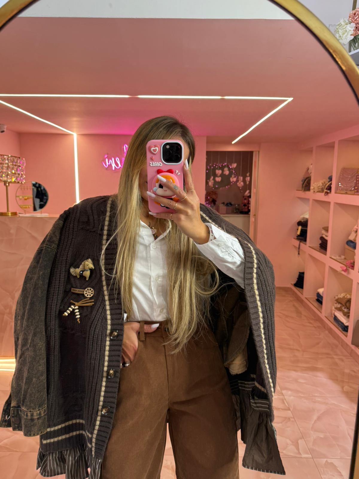 Pantalone Velluto Comoditè ye ye Tabacco ♥