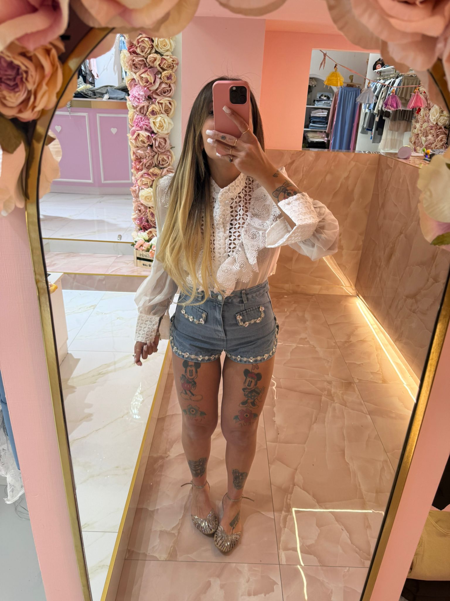 Short Cinderellas Denim ♡