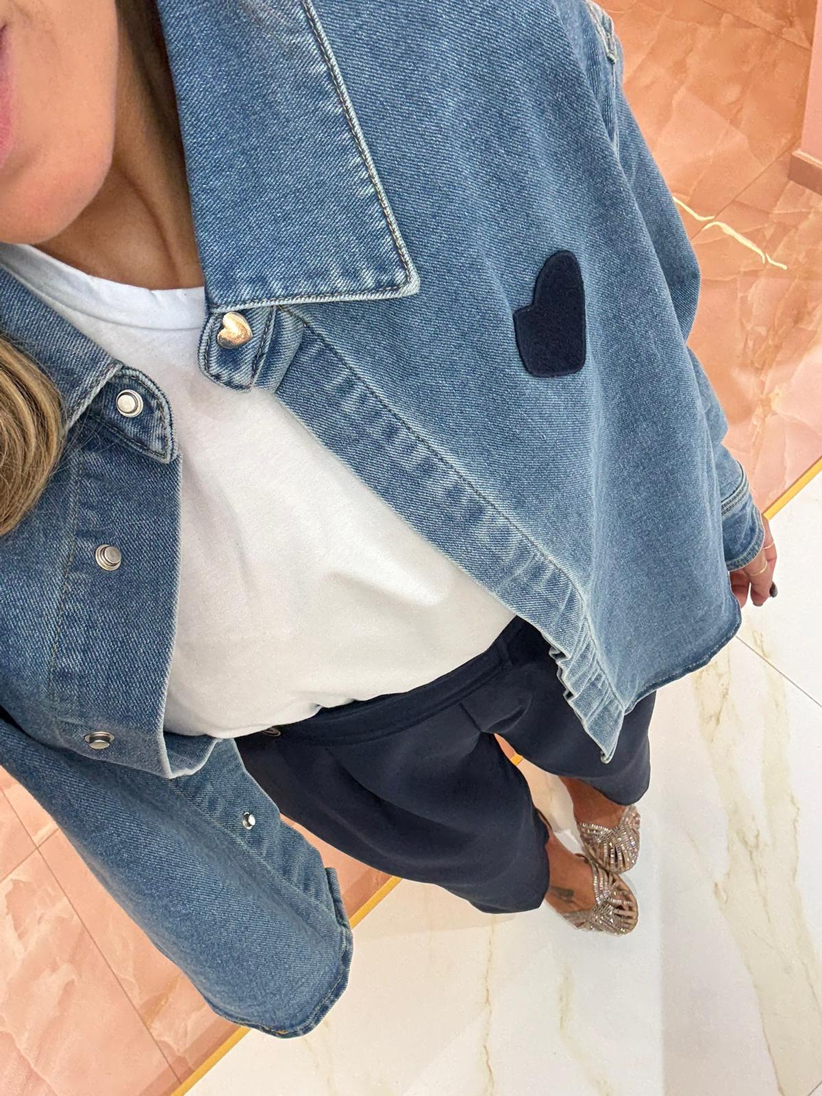 Camicia Heart Denim ♡