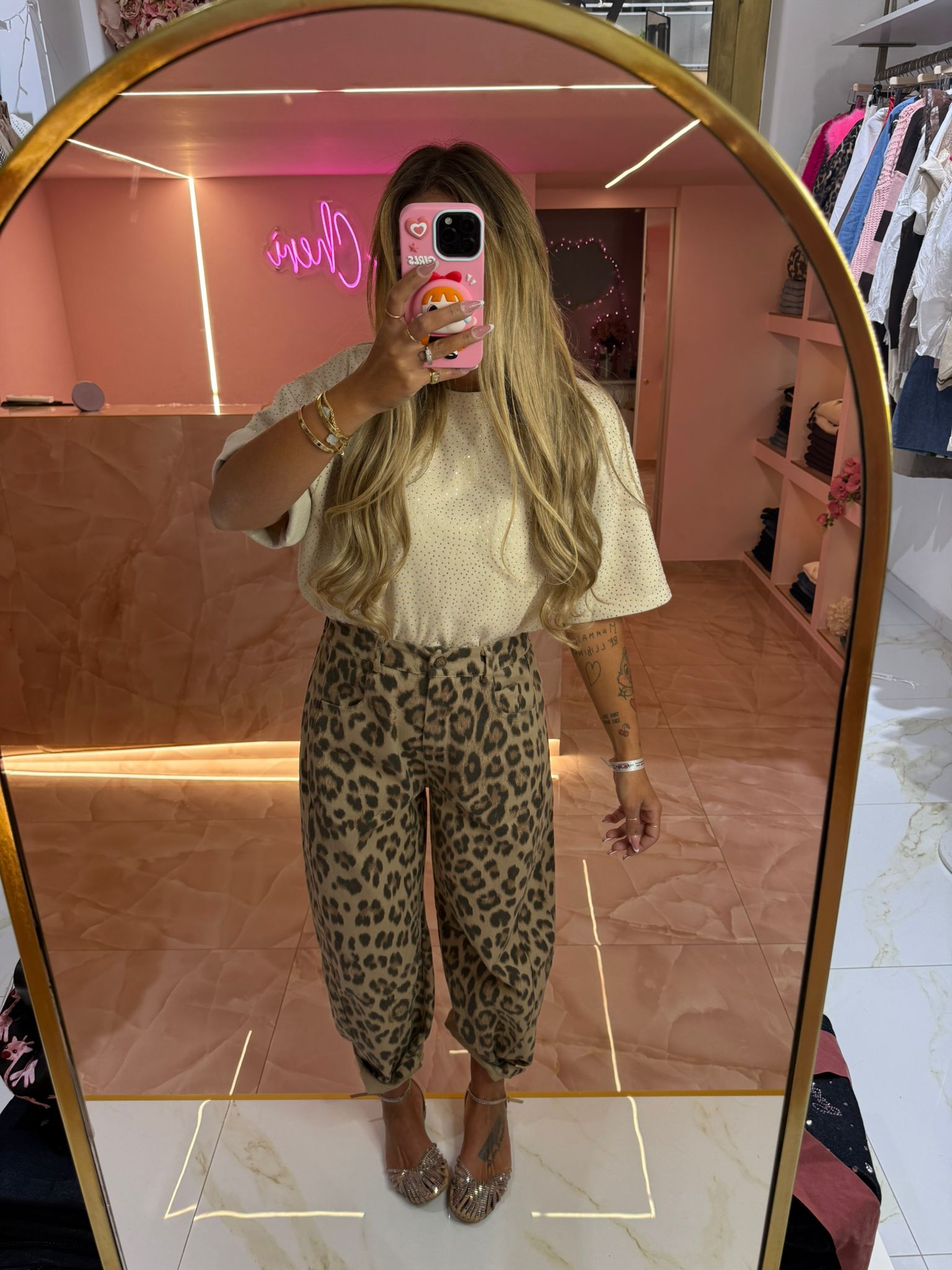 Jeans Animalier Ciaone Chiaro ♥