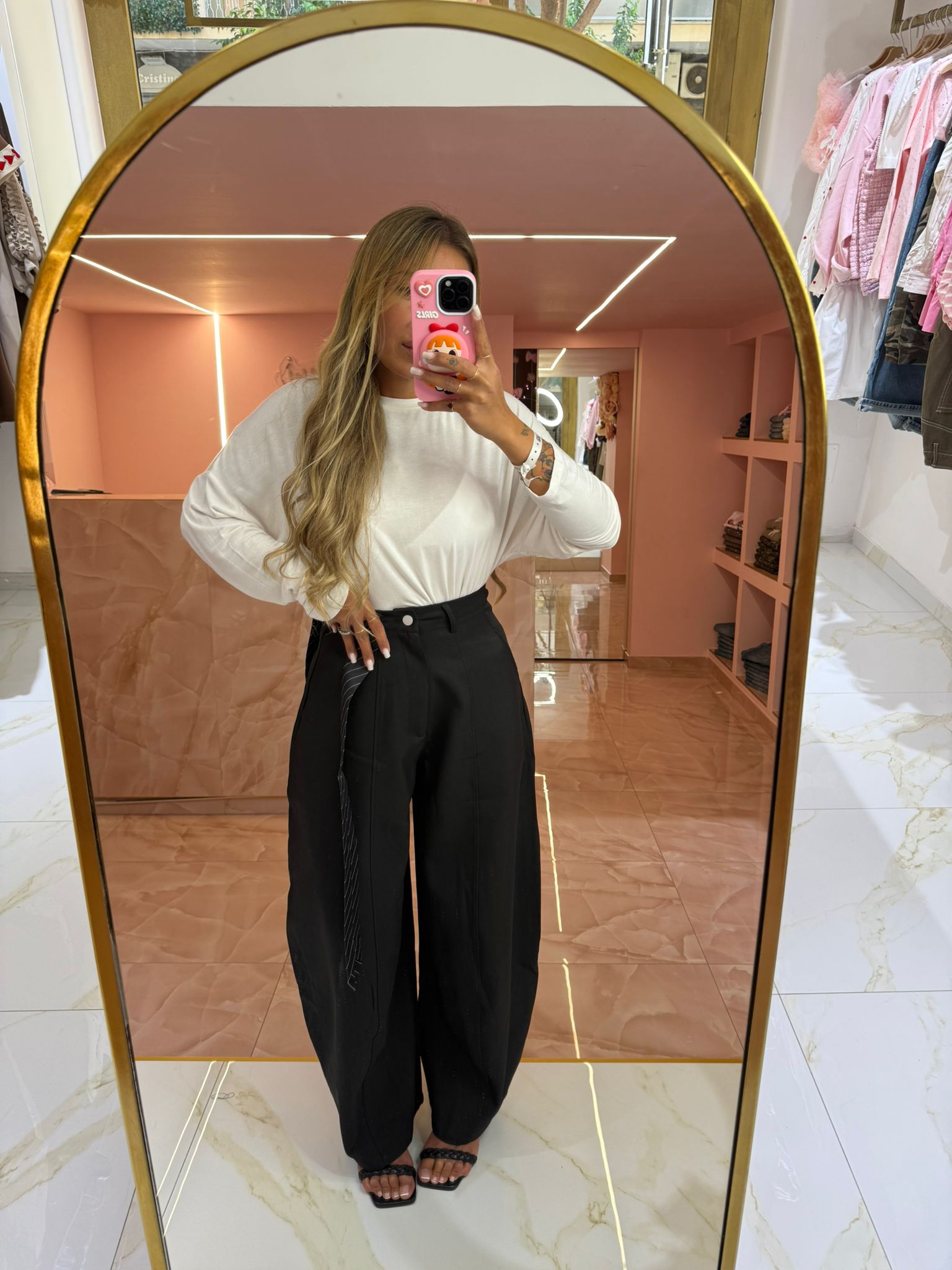 Pantaloni Classici Balloon Cravatta ♥