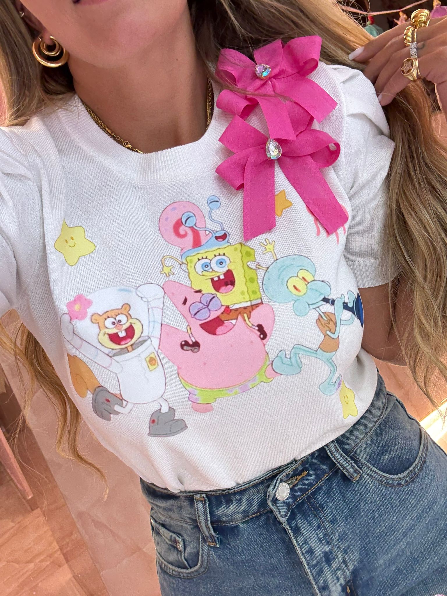 Maglia In Filo Spongebob ♥