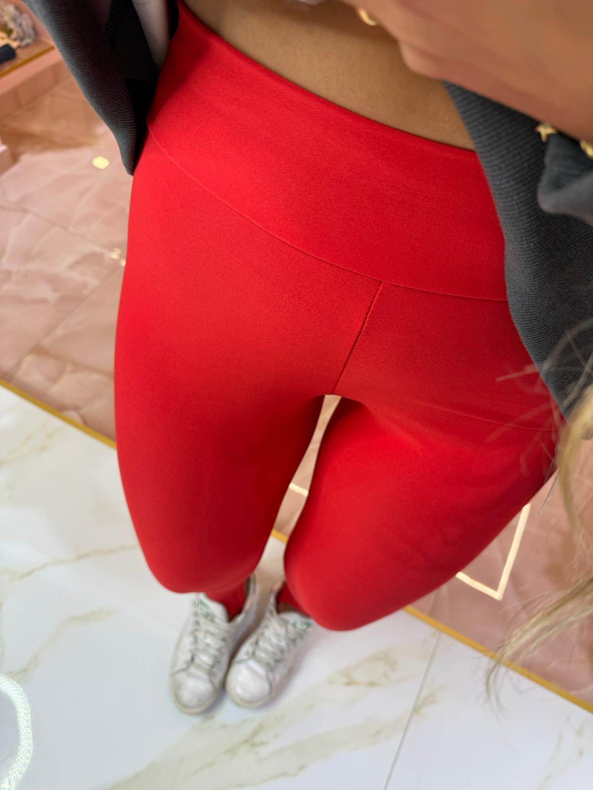 Legging Piedino Rosso ♥