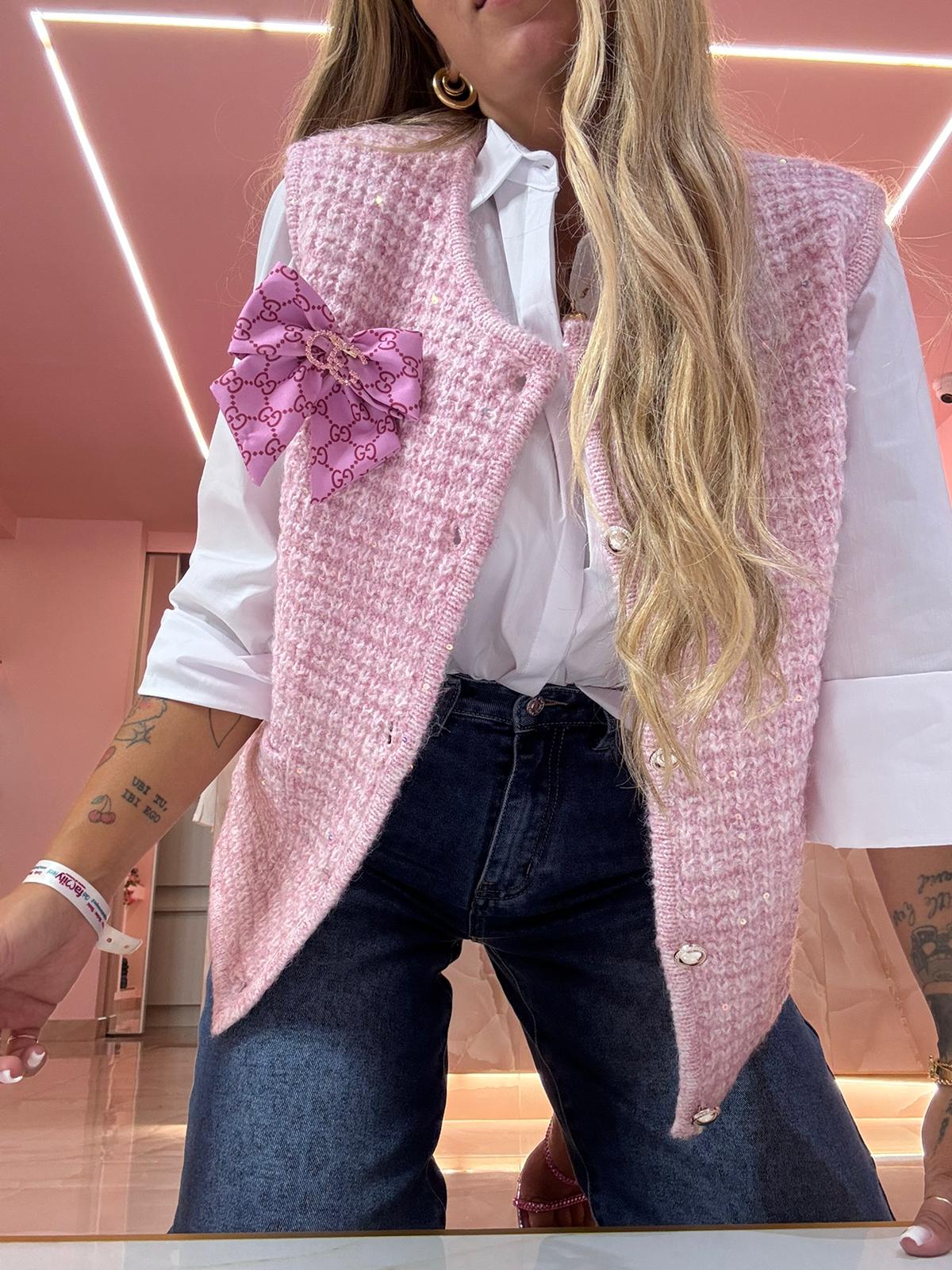 Gilet Chantelle Rosa ♥