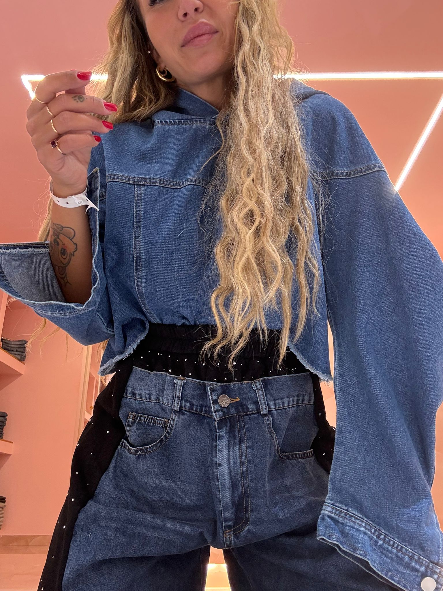 Felpa In Jeans Jeansiamo ♥