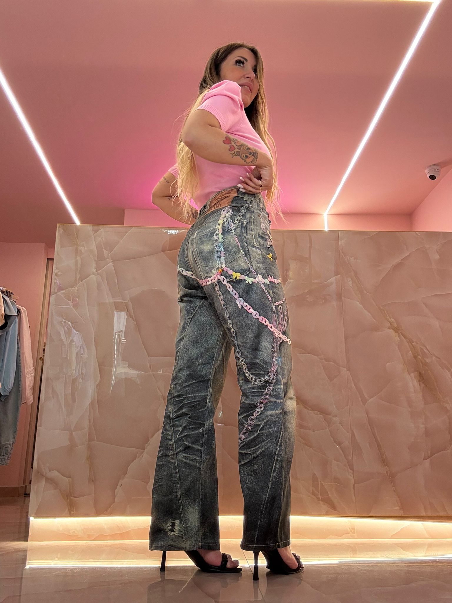 Jeans Con Stampe ♥
