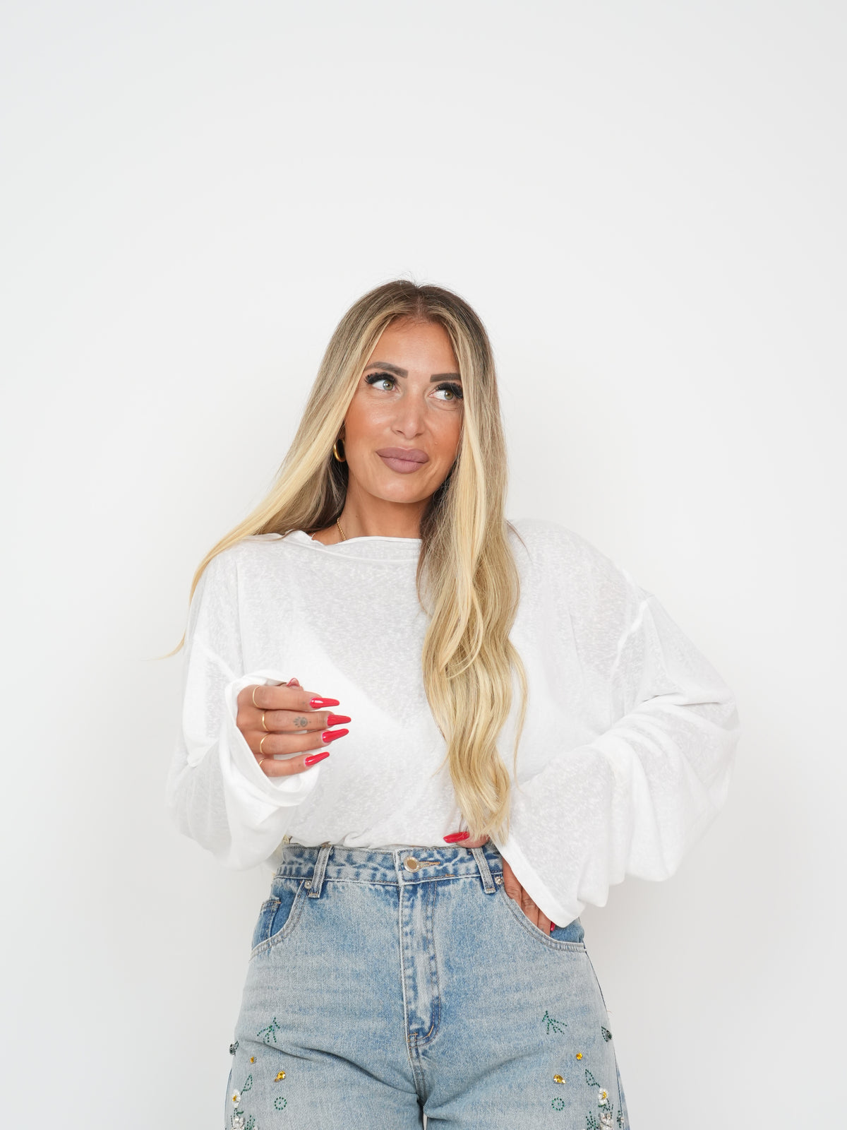 Maglia Filante Bianca ♥