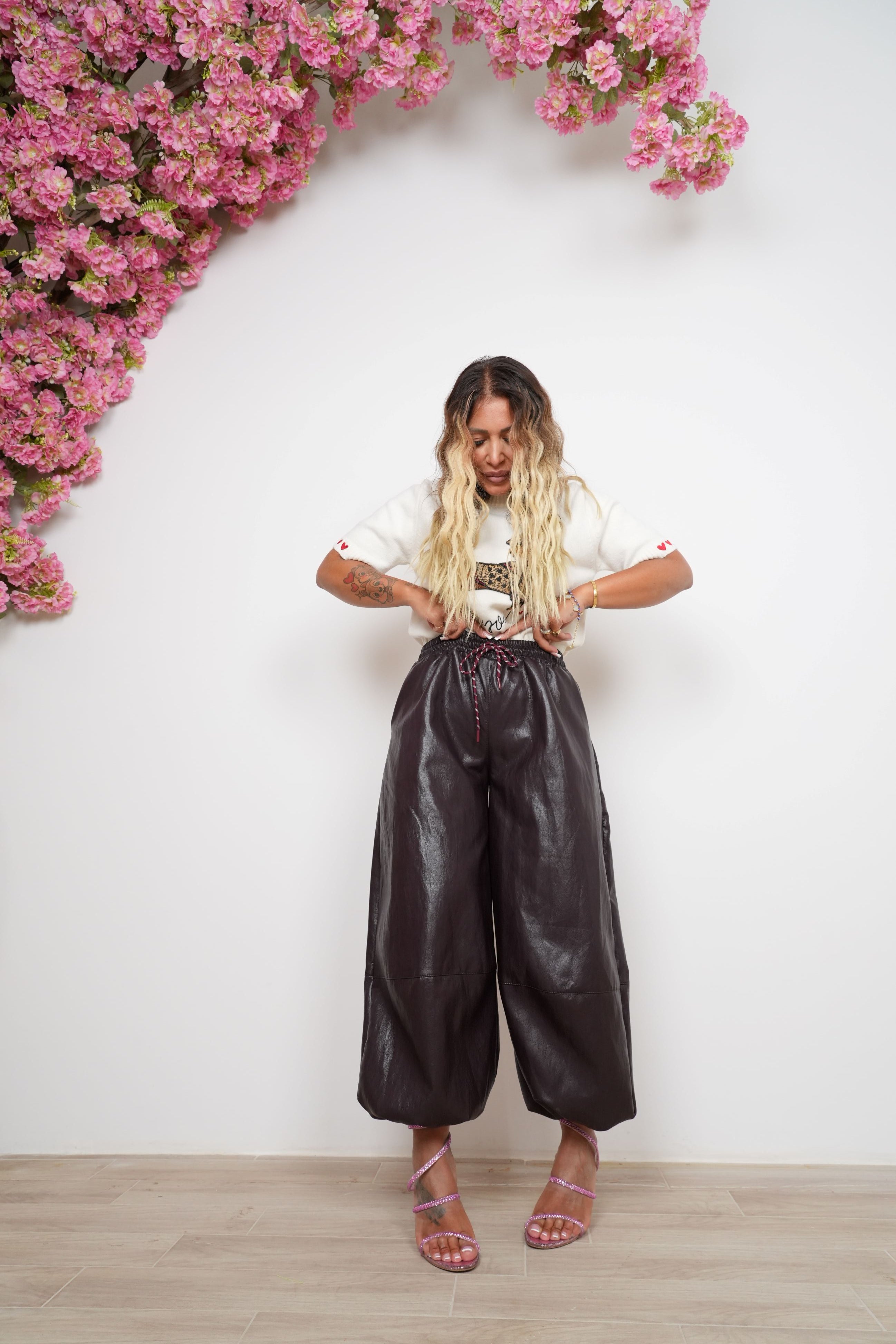 Pantalone Ecopelle Marsala ♥