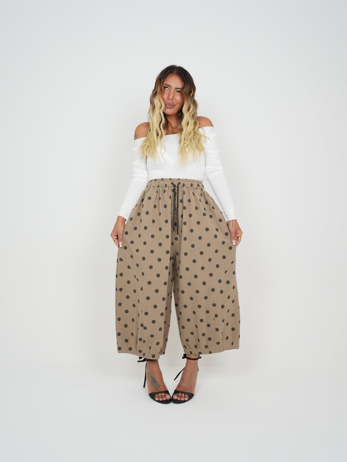 Pantalone Snoopy Pois ♥