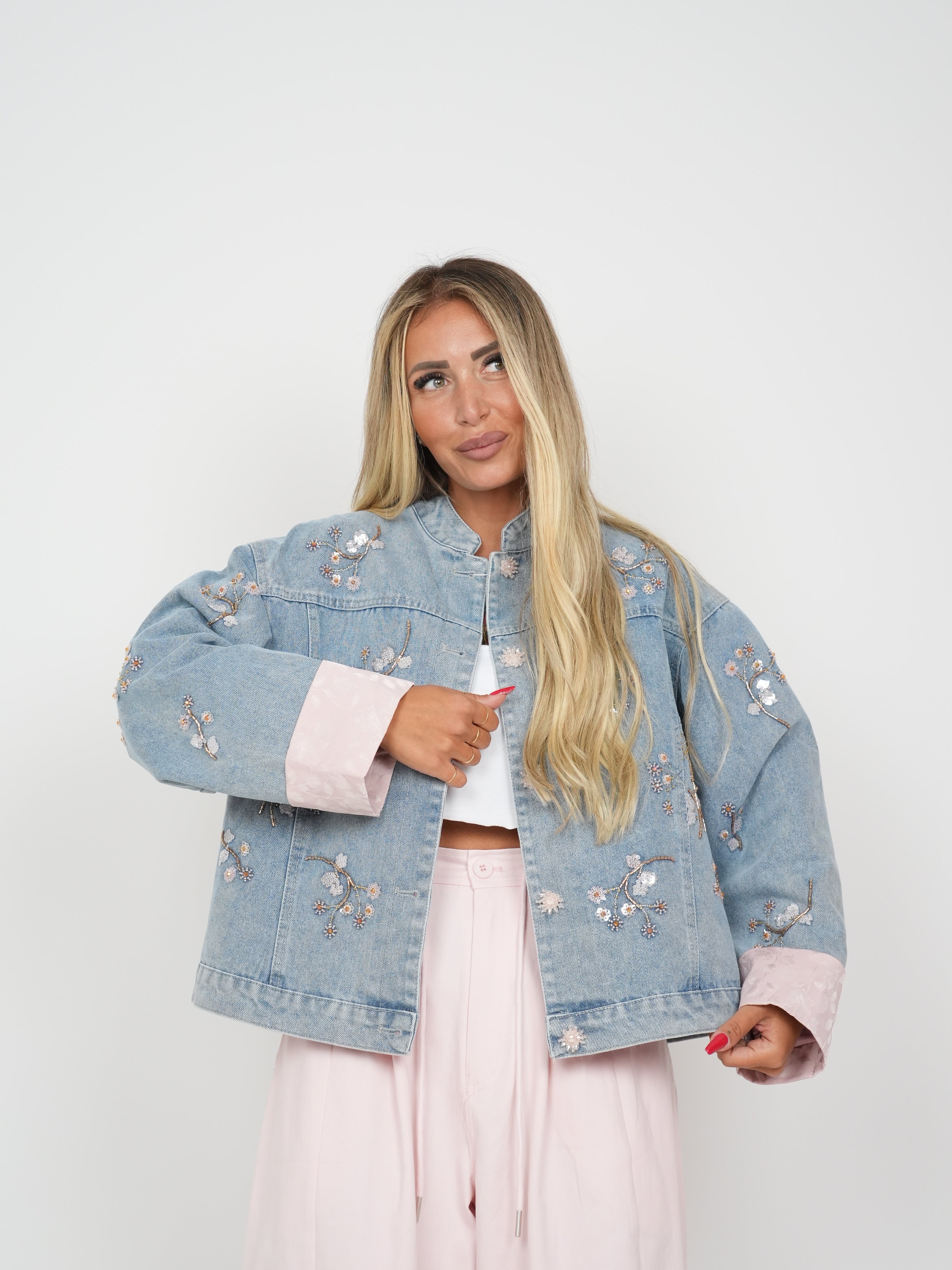 Giacca Denim Il Mondo Che Vorrei ♥
