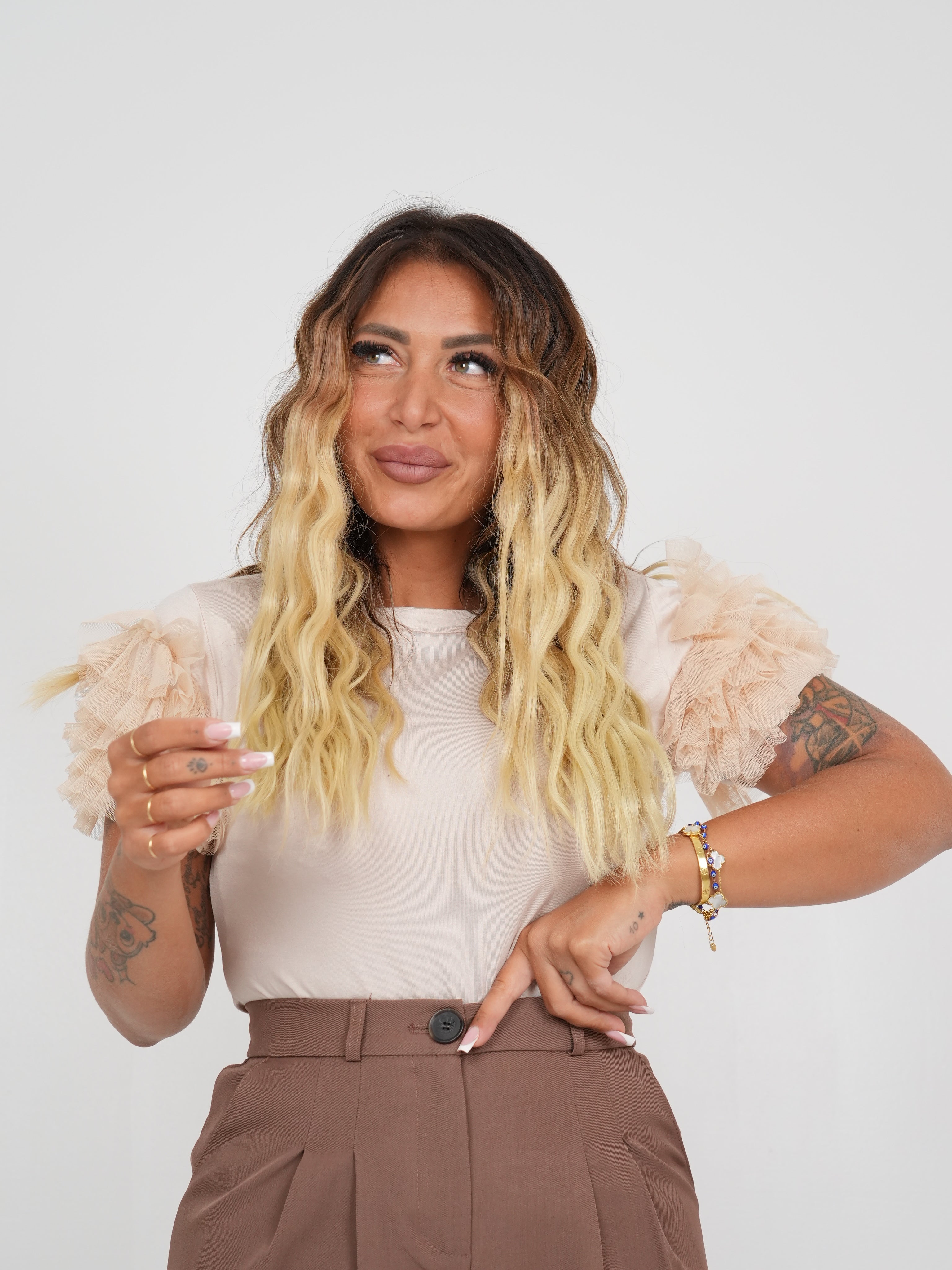 Shirt Tulle Beige ♥