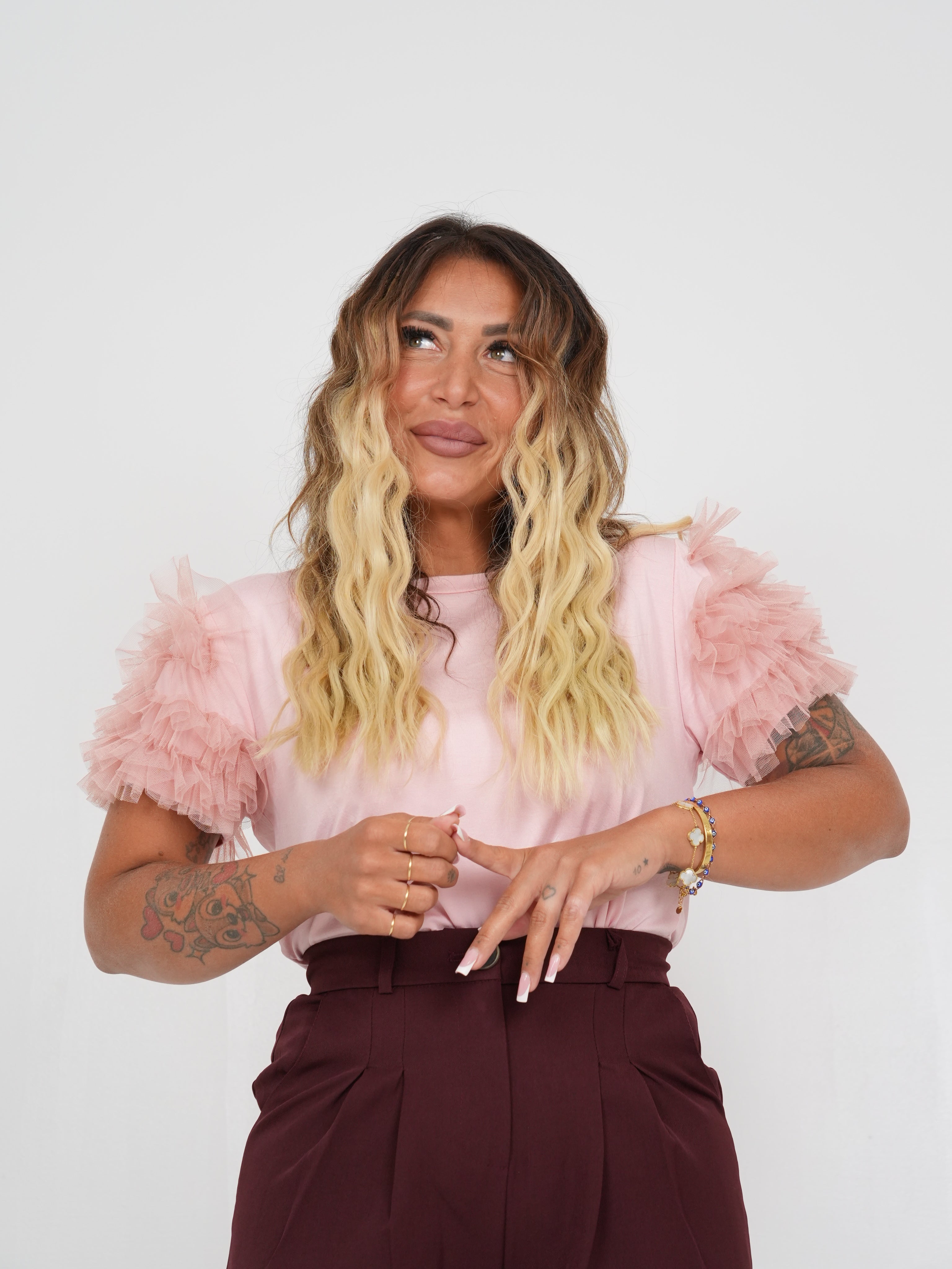Shirt Tulle Rosa ♥